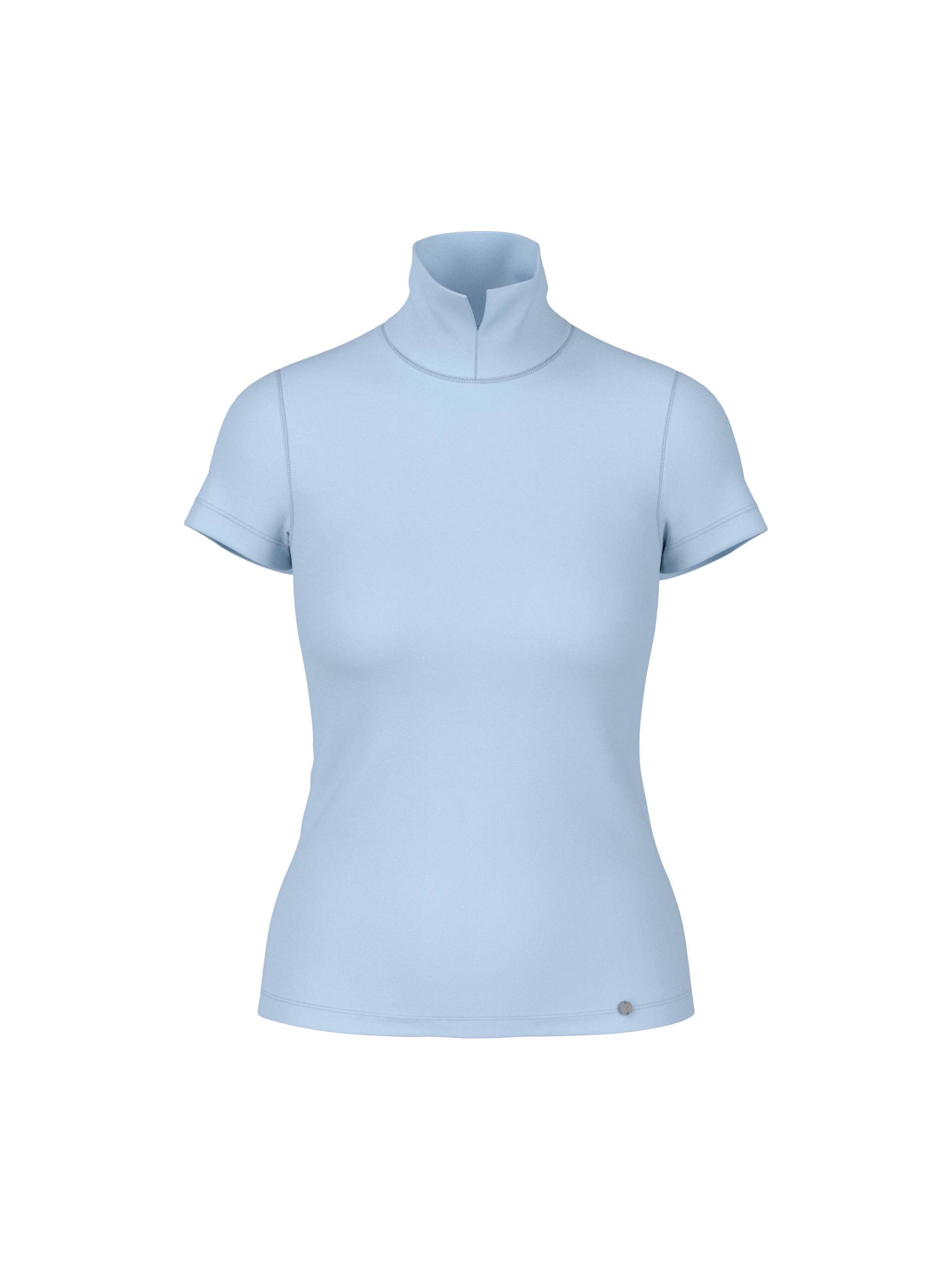 Marc Cain Additions - Uni T-Shirt mit Kurzarm skyway new - Gr. - 38 von Marc Cain Additions