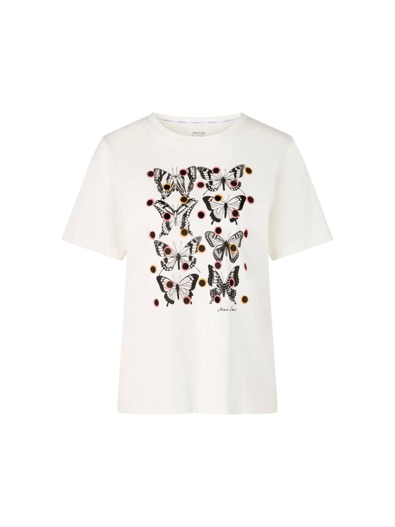 Marc Cain Collections - Bedrucktes T-Shirt Rethink Together off-white - Gr. - 42 von Marc Cain Collections