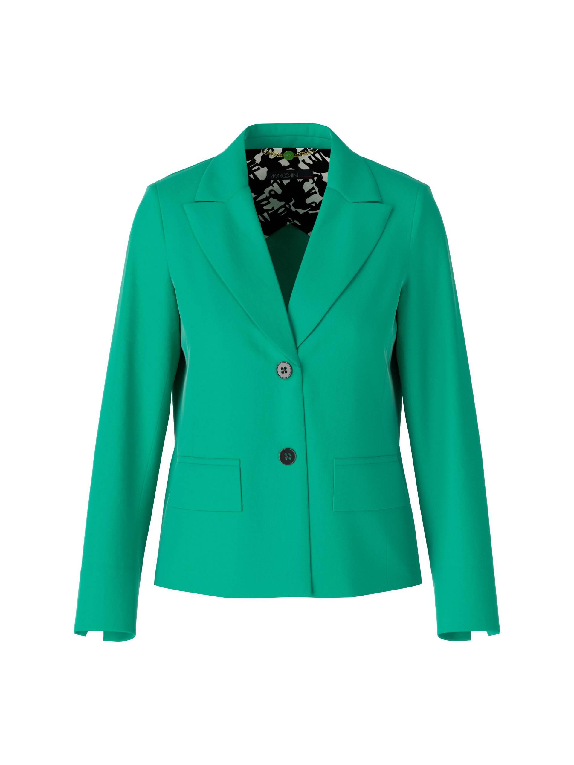Marc Cain Collections - Blazer mit aufsteigendem Revers - Gr. - 42 von Marc Cain Collections