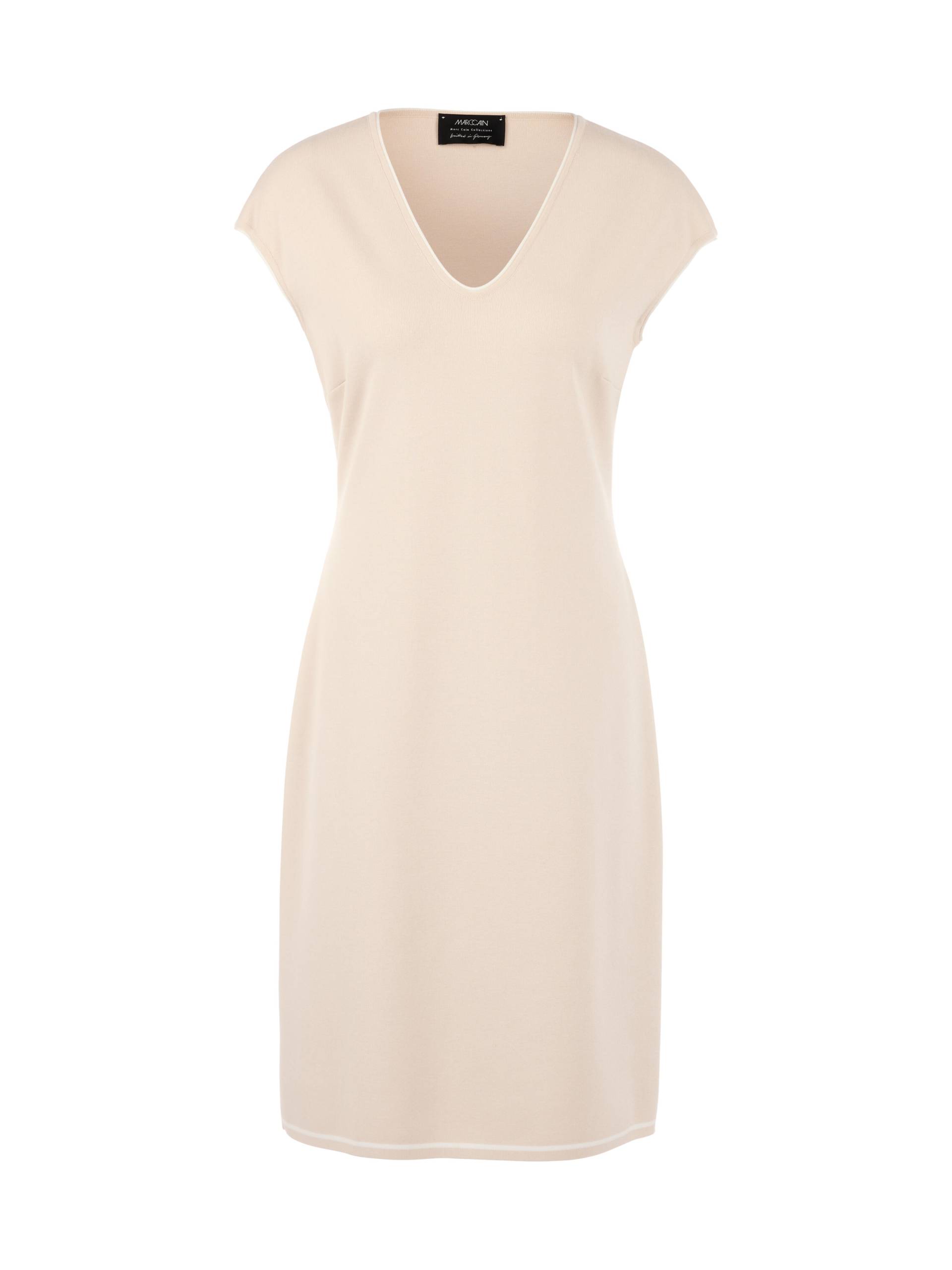 Marc Cain Collections - Feinstrick-Kleid Rethink Together magnolia - Gr. - 38 von Marc Cain Collections