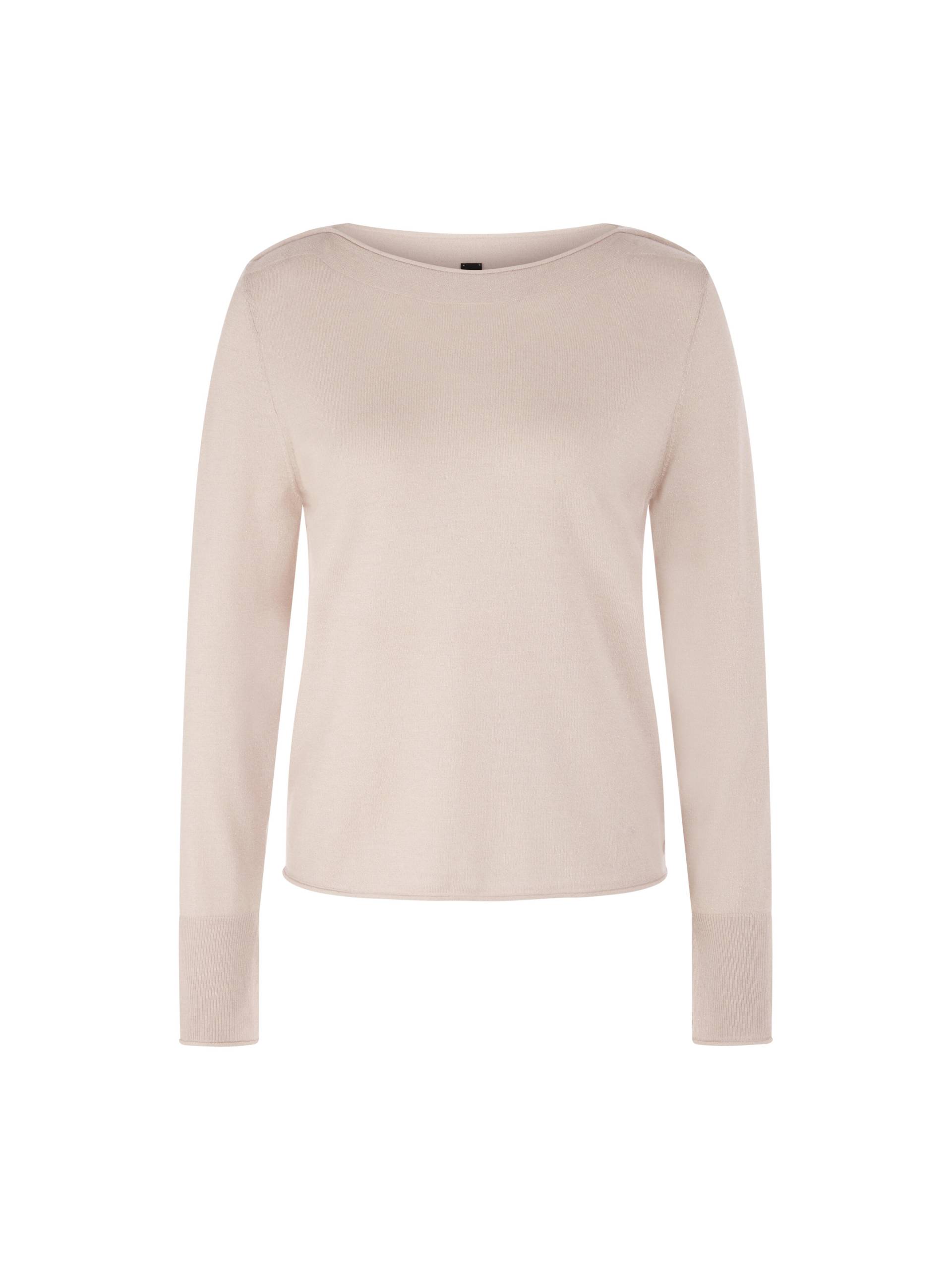 Marc Cain Collections - Feinstrickpullover mit Lurex magnolia - Gr. - 36 von Marc Cain Collections