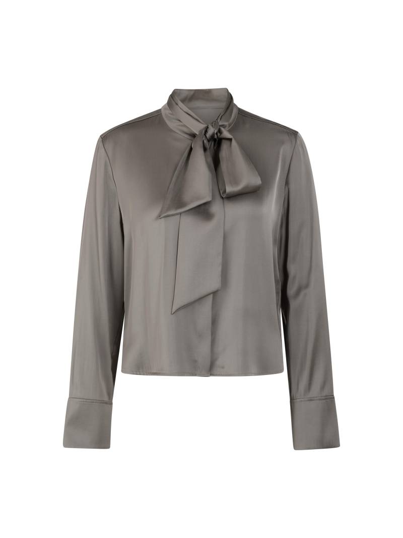 Marc Cain Collections - Feminine Bluse mit Schluppe soft charcoal - Gr. - 34 von Marc Cain Collections