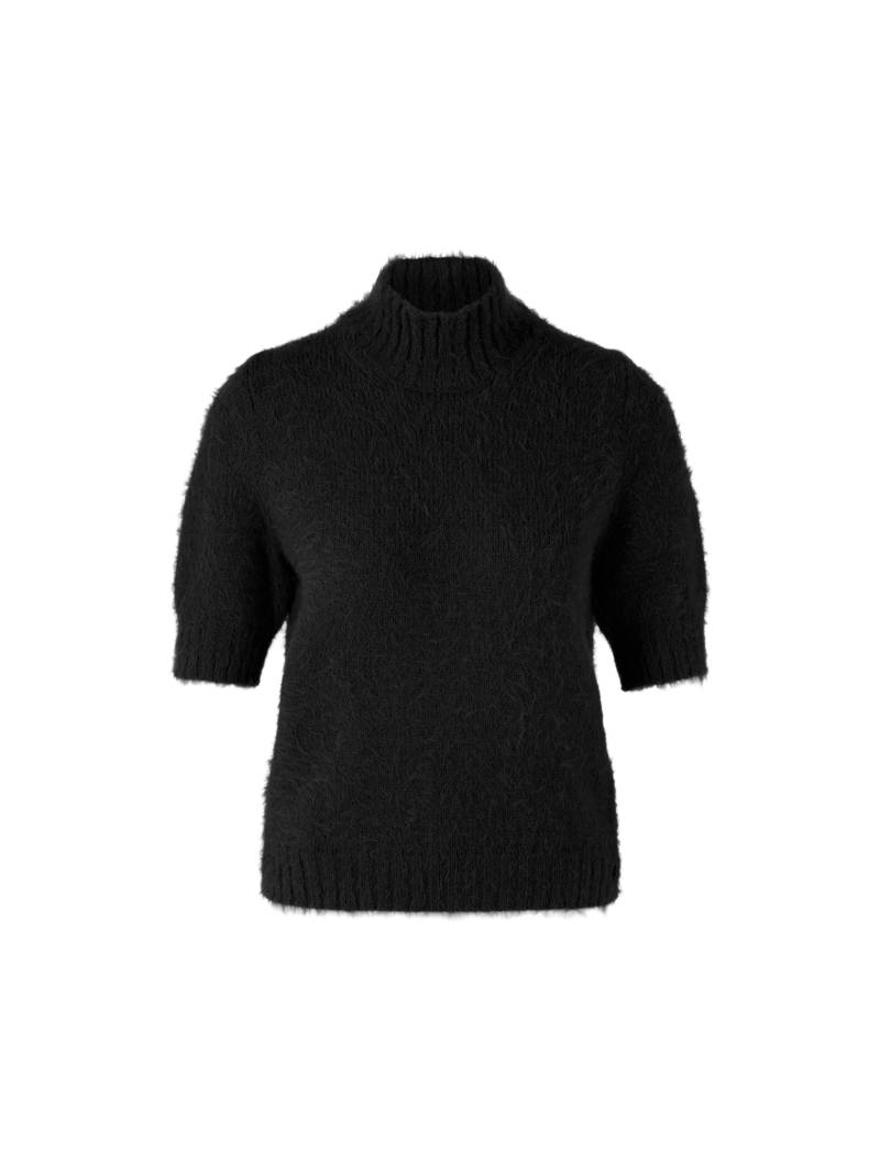 Marc Cain Collections - Flauschiger Pullover Rethink Together black - Gr. - 38 von Marc Cain Collections