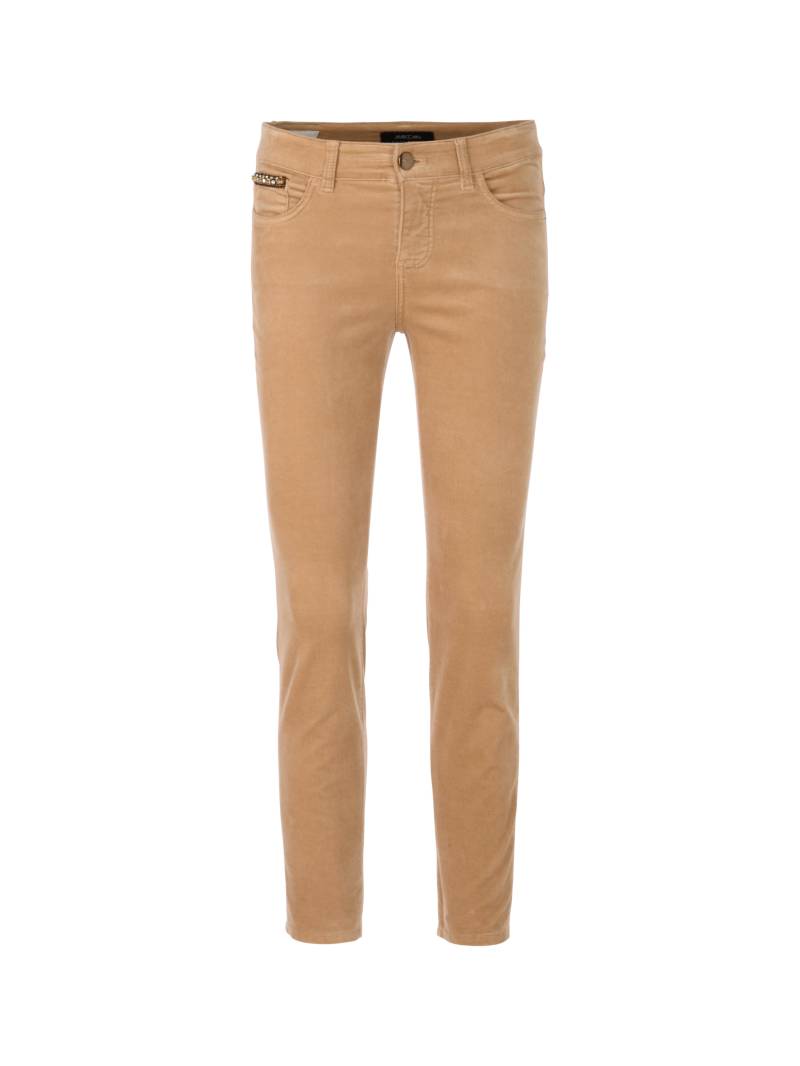 Marc Cain Collections - Hose SILVI Slim Fit Low Waist warm sand - Gr. - 34 von Marc Cain Collections