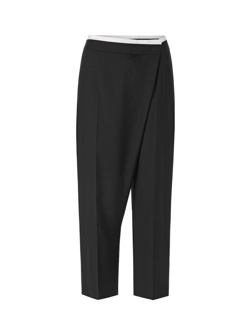 Marc Cain Collections - Hose WELS im Wide Fit black - Gr. - 38 von Marc Cain Collections