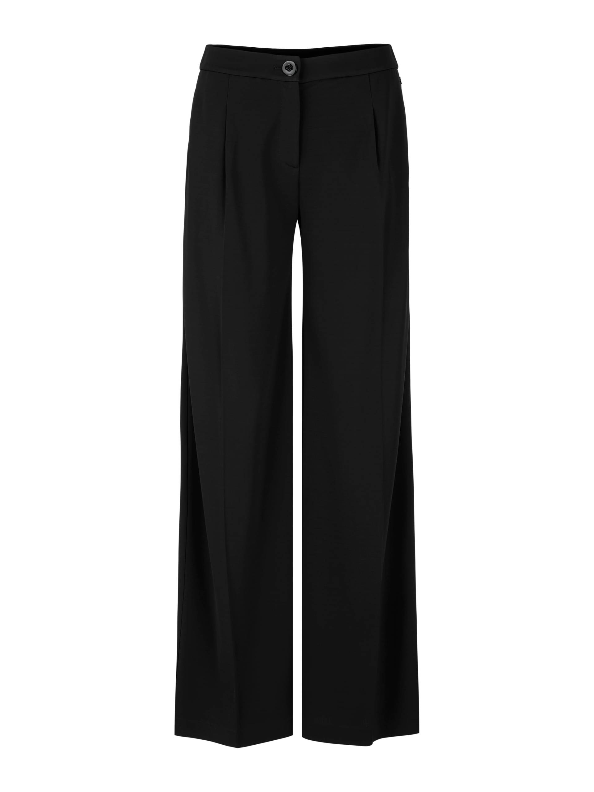 Marc Cain Collections - Hose WICHITA Wide Fit High Waist black - Gr. - 38 von Marc Cain Collections