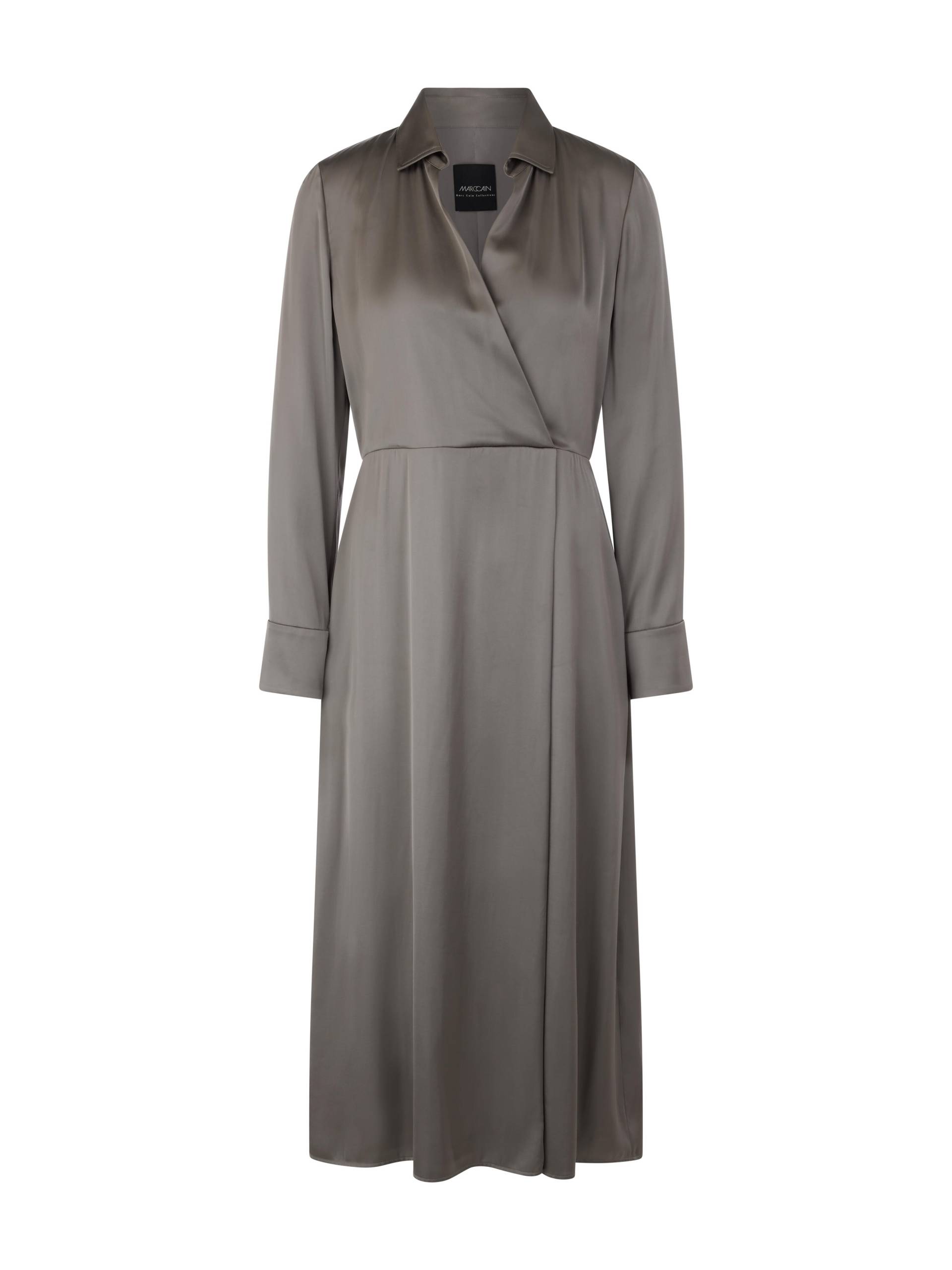 Marc Cain Collections - Kleid aus Viskosemix soft charcoal - Gr. - 42 von Marc Cain Collections