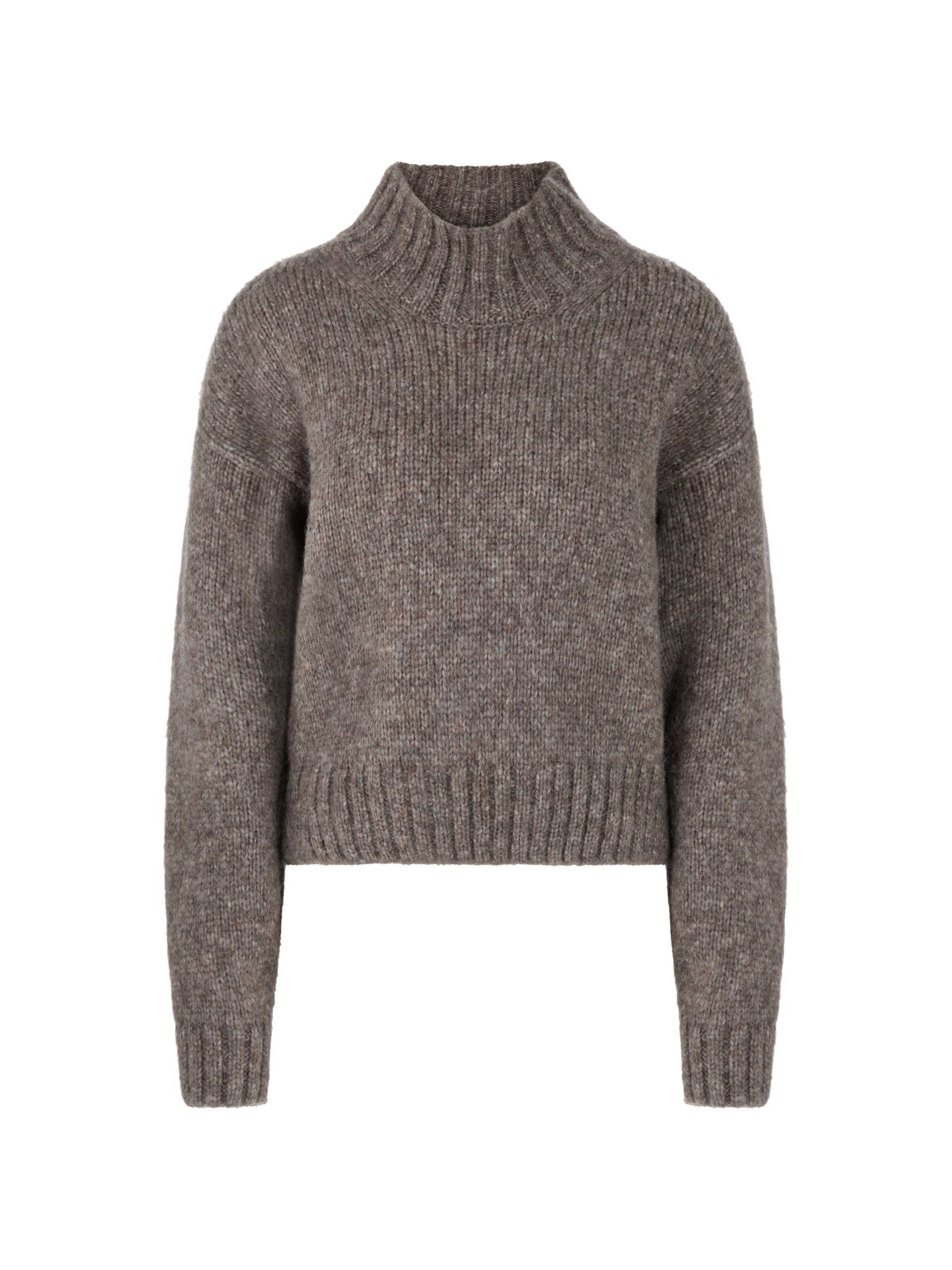 Marc Cain Collections - Kuscheliger Pullover Knitted in Germany soft charcoal - Gr. - 36 von Marc Cain Collections