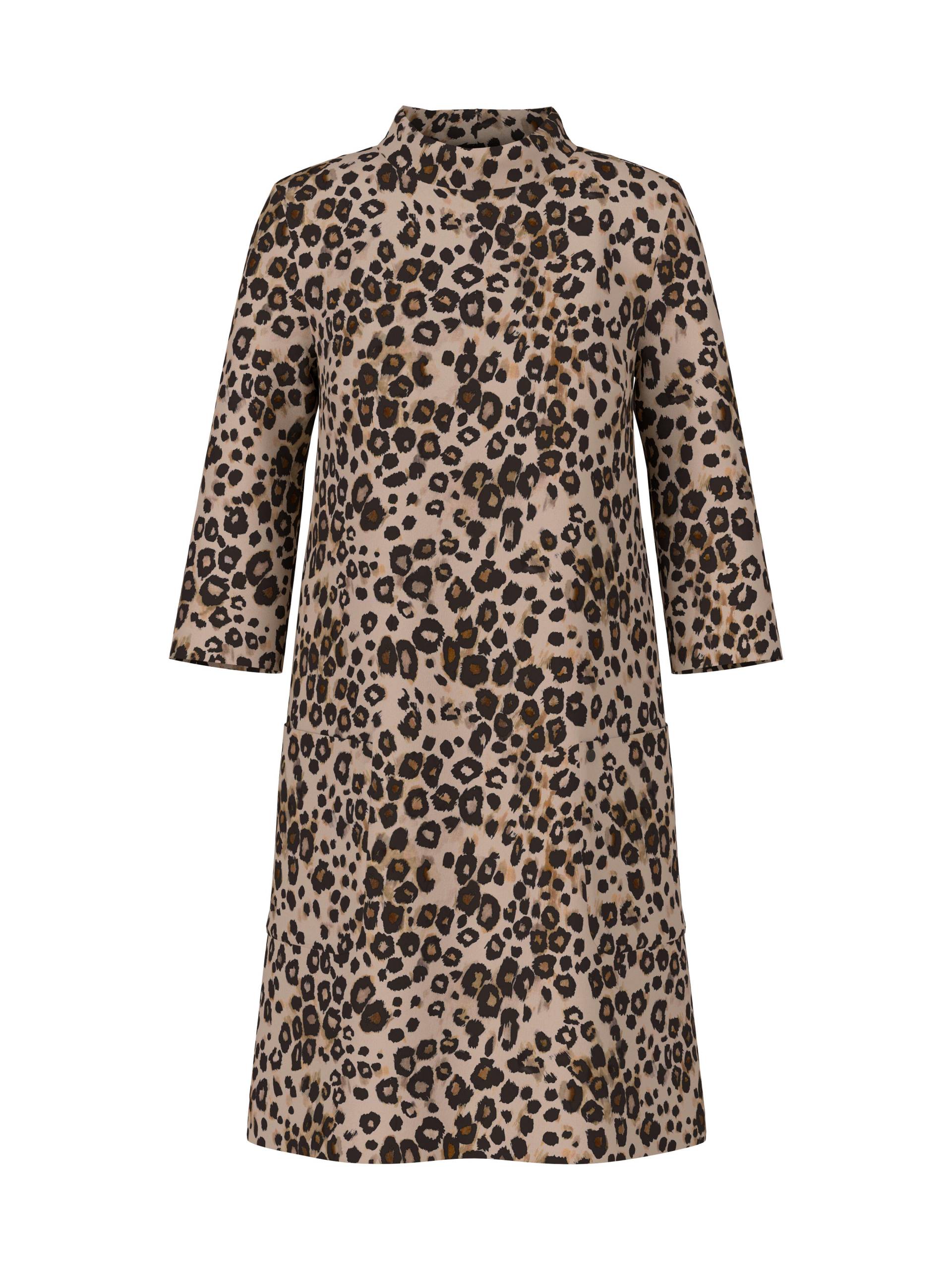 Marc Cain Collections - Leo Kleid aus Scuba-Jersey soft cappuccino - Gr. - 40 von Marc Cain Collections