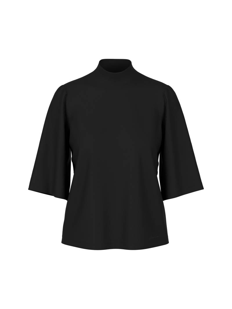 Marc Cain Collections - Lockeres T-Shirt mit Stehkragen black - Gr. - 42 von Marc Cain Collections