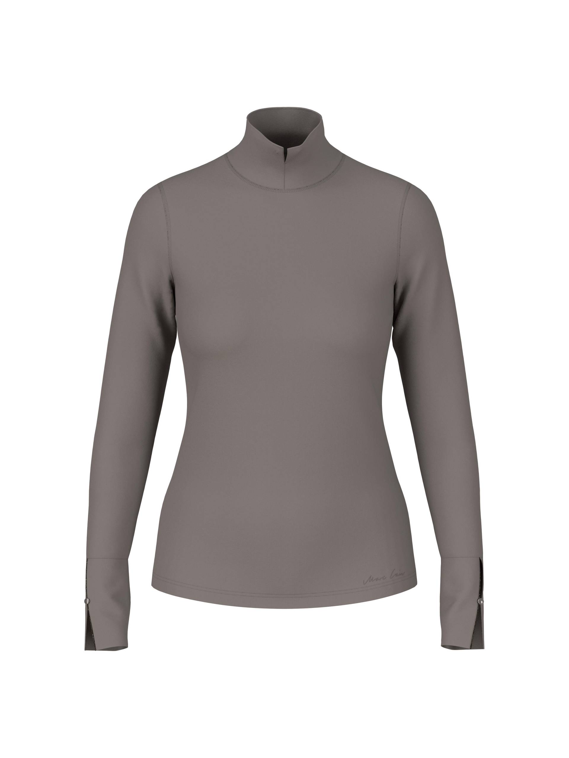 Marc Cain Collections - Longsleeve T-Shirt soft charcoal - Gr. - 34 von Marc Cain Collections