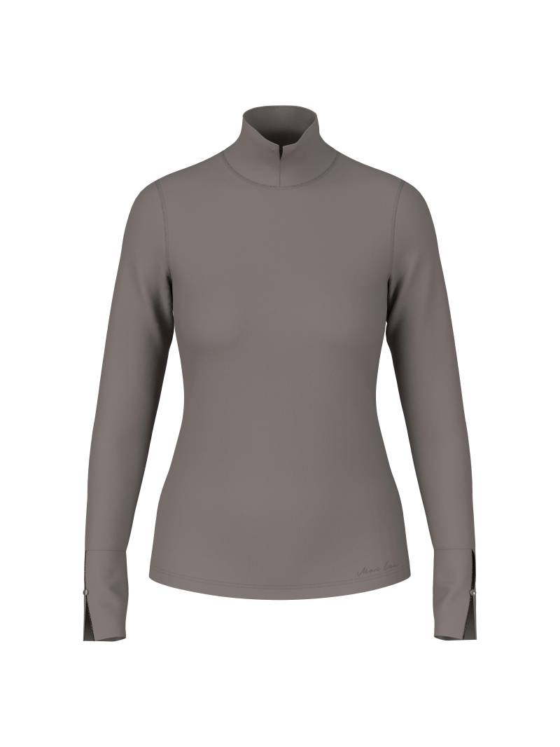 Marc Cain Collections - Longsleeve T-Shirt soft charcoal - Gr. - 44 von Marc Cain Collections