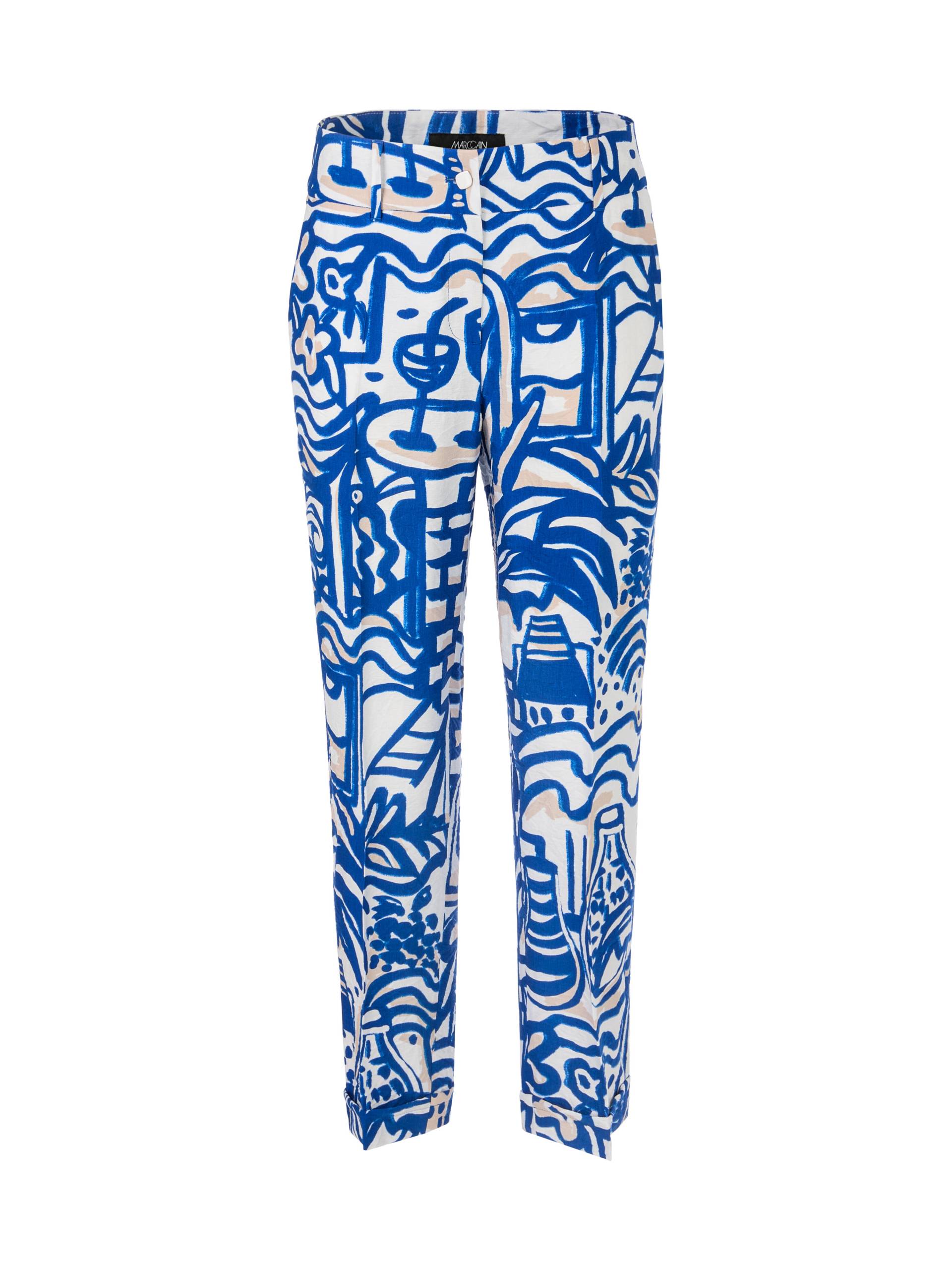 Marc Cain Collections - Modell FORDON mit Gemälde-Print - Gr. - 36 von Marc Cain Collections