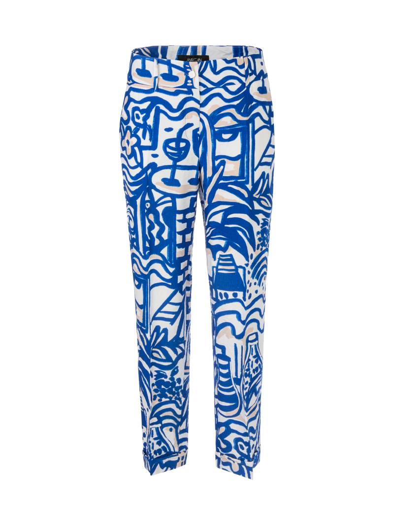 Marc Cain Collections - Modell FORDON mit Gemälde-Print - Gr. - 36 von Marc Cain Collections