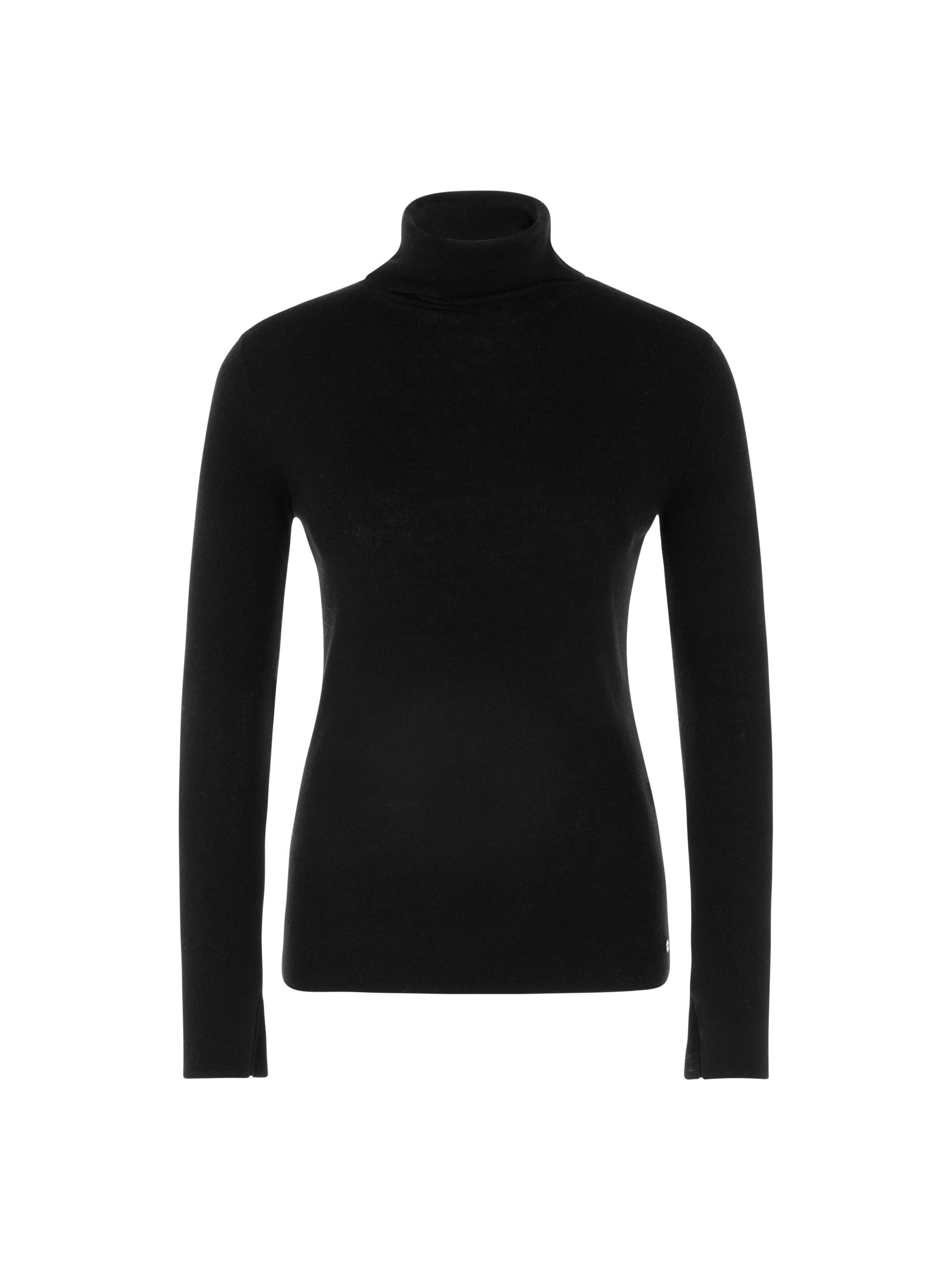 Marc Cain Collections - Rollkragen-Pullover Rethink Together black - Gr. - 38 von Marc Cain Collections