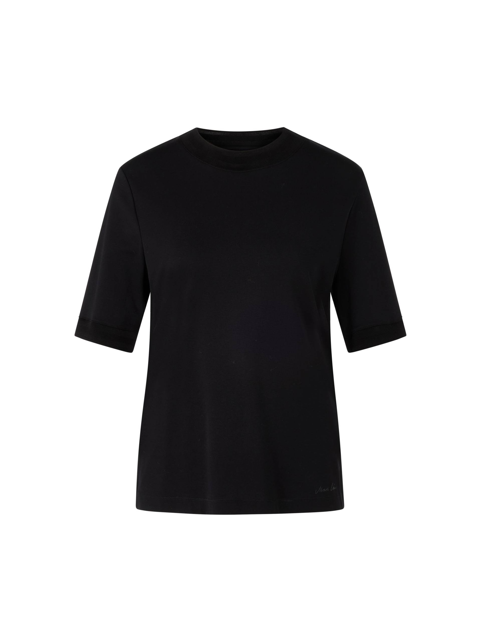 Marc Cain Collections - T-Shirt aus festem Baumwolljersey black - Gr. - 36 von Marc Cain Collections