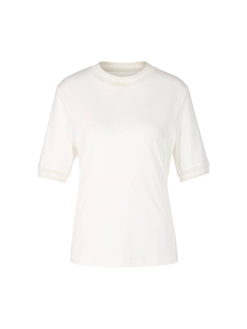 Marc Cain Collections - T-Shirt aus festem Baumwolljersey off-white - Gr. - 38 von Marc Cain Collections