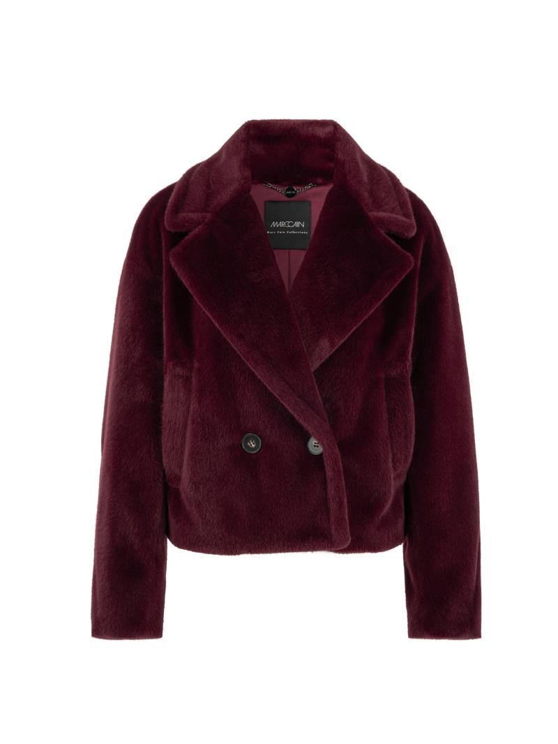 Marc Cain Collections - Weiche Outdoor-Jacke bright maroon - Gr. - 36 von Marc Cain Collections