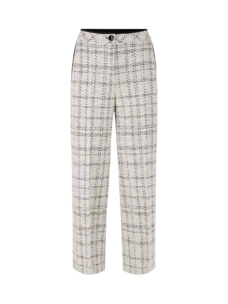 Marc Cain Collections - Weite Hose WUKARI mit Muster smoke - Gr. - 42 von Marc Cain Collections