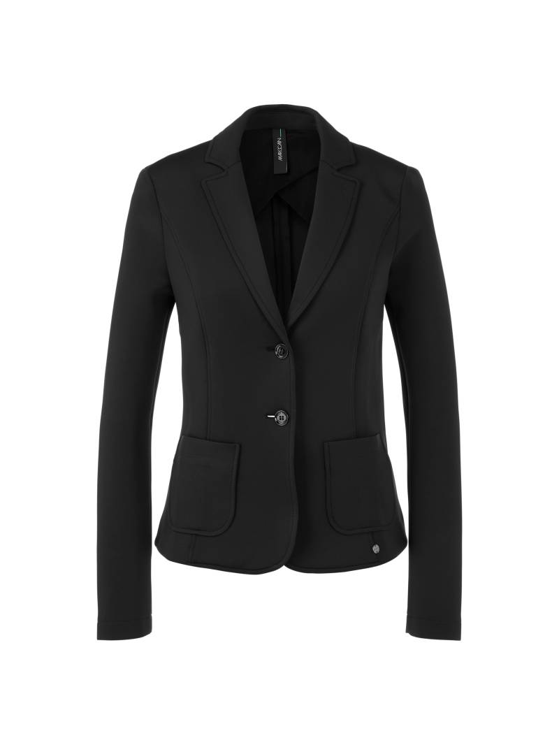 Marc Cain Essentials - Blazer mit aufgesetzten Taschen black - Gr. - 40 von Marc Cain Essentials