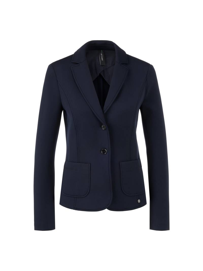 Marc Cain Essentials - Blazer mit aufgesetzten Taschen midnight blue - Gr. - 36 von Marc Cain Essentials