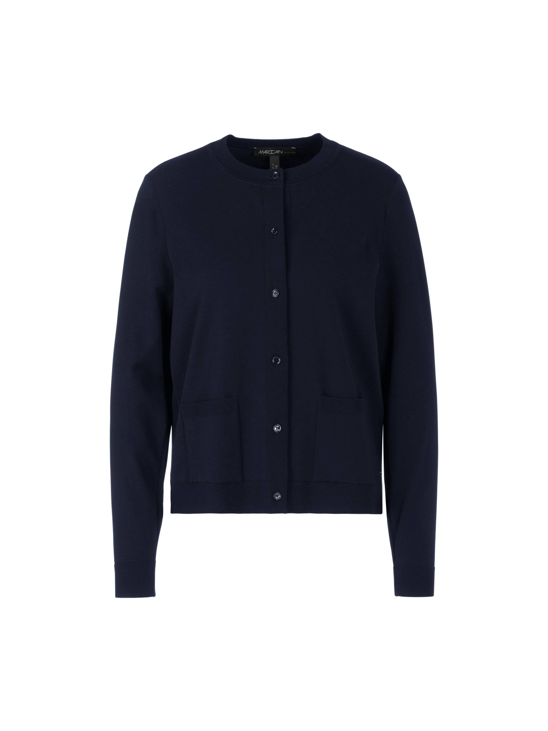 Marc Cain Essentials - Cardigan Rethink Together midnight blue - Gr. - 46 von Marc Cain Essentials