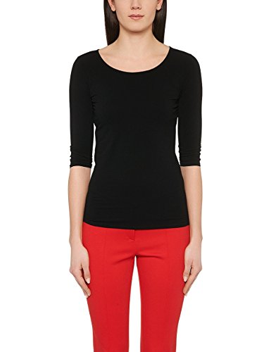 Marc Cain Essentials Damen T-Shirt +E4812J03, Schwarz (Black 900), 40 (4) von Marc Cain Essentials