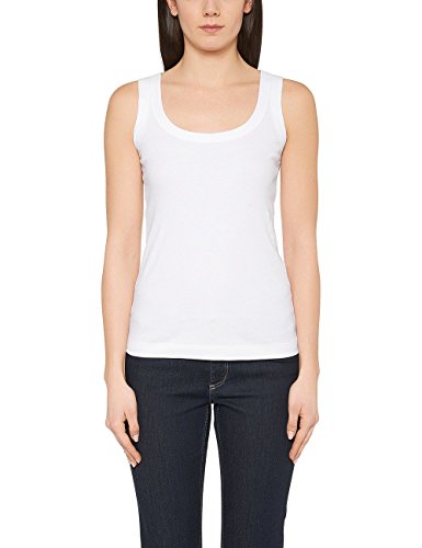 Marc Cain Essentials Damen Top +E6125J50, Weiß (White 100), 38 (3) von Marc Cain Essentials