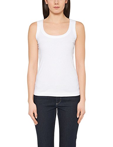 Marc Cain Essentials Damen Top +E6125J50, Weiß (White 100), 38 (3) von Marc Cain