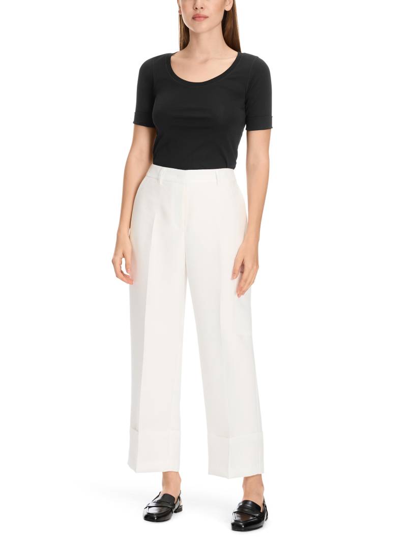 Marc Cain Essentials - Hochwertiges Basic-Shirt black - Gr. - 44 von Marc Cain Essentials