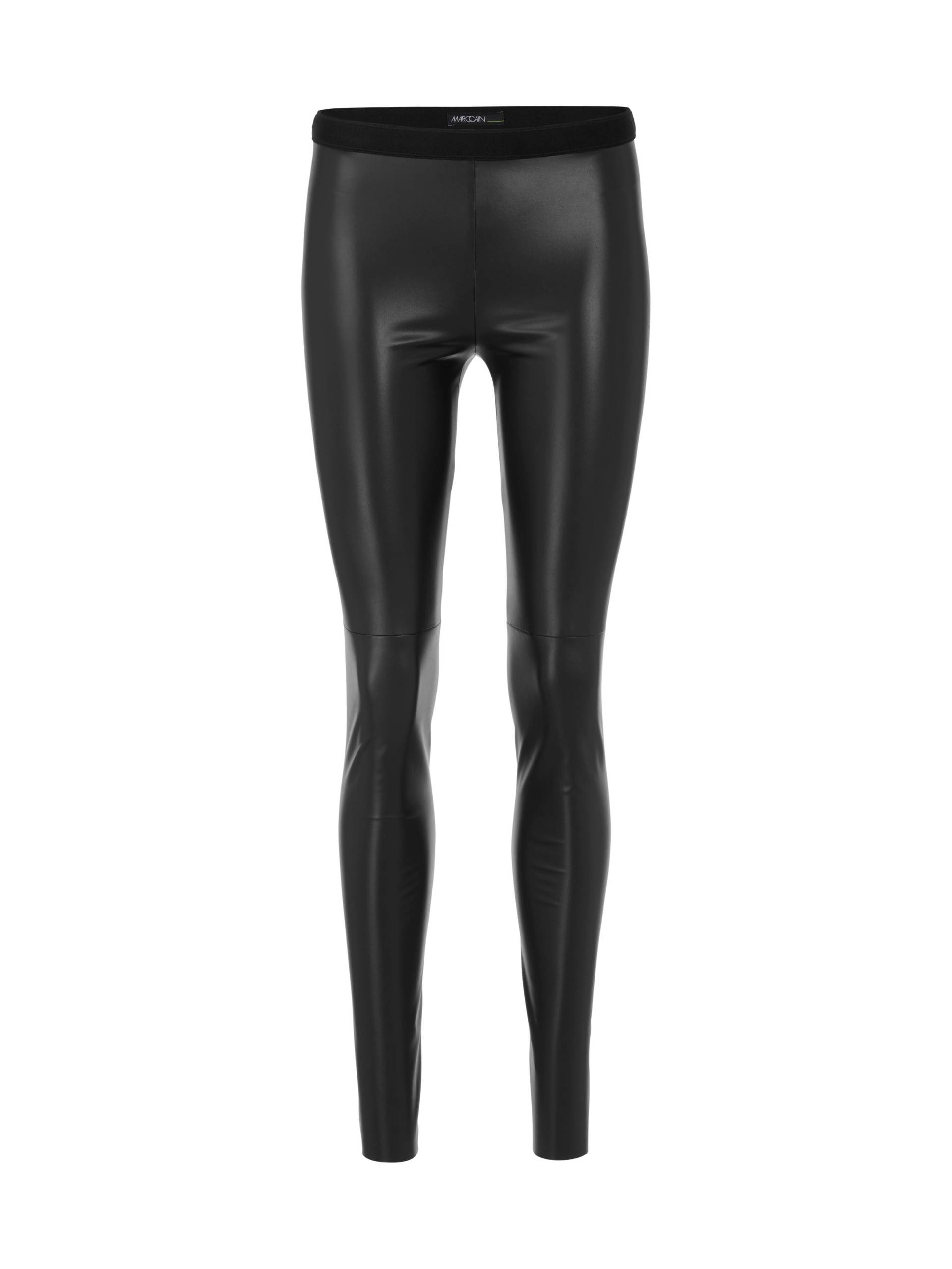 Marc Cain Essentials - Leggings aus Kunstleder black - Gr. - 42 von Marc Cain Essentials