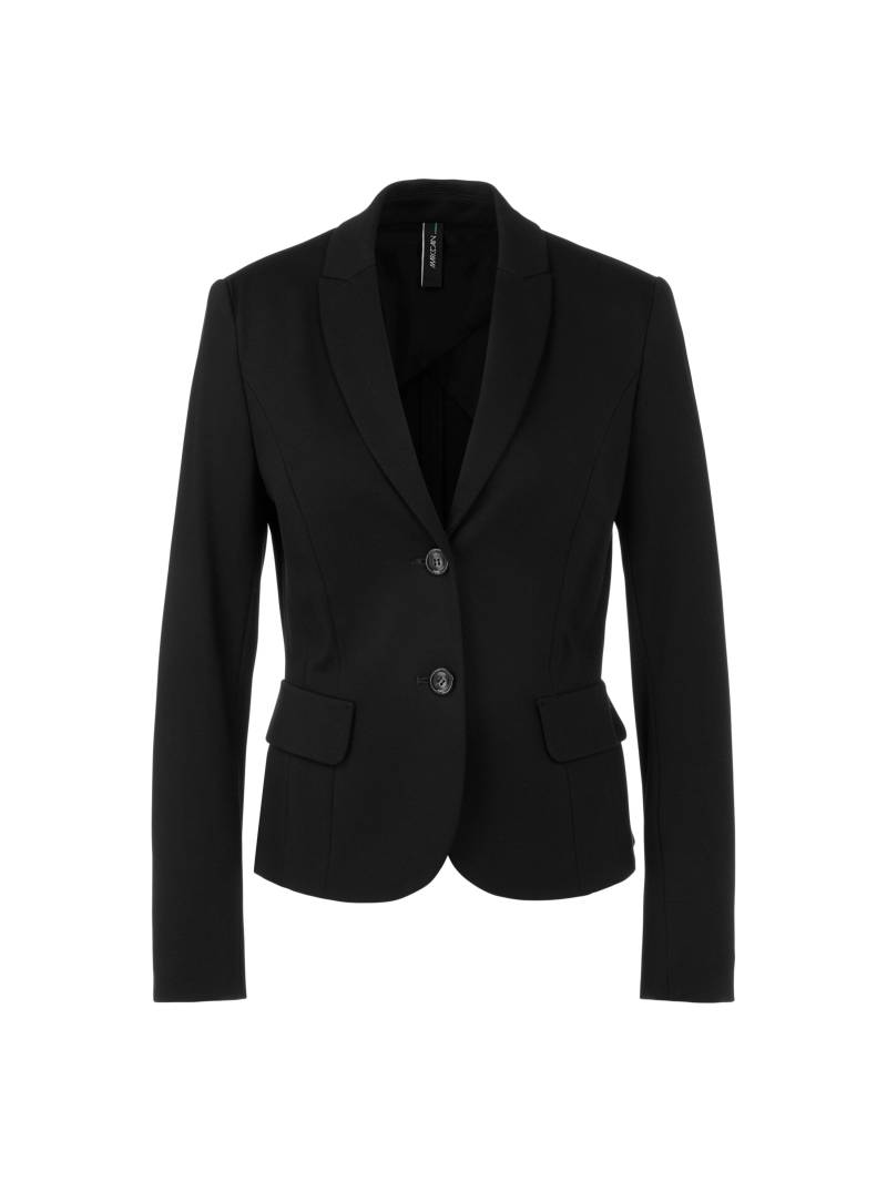 Marc Cain Essentials - Leichter Blazer aus feinem Jersey black - Gr. - 40 von Marc Cain Essentials