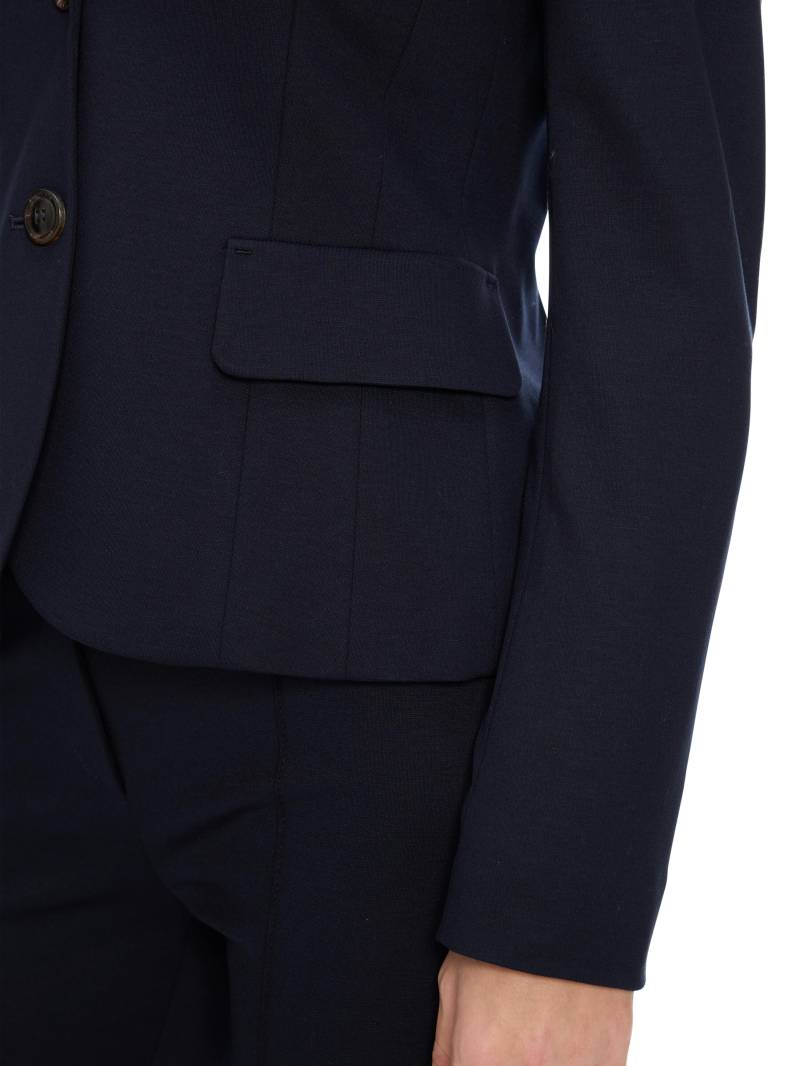 Marc Cain Essentials - Leichter Blazer aus feinem Jersey midnight blue - Gr. - 38 von Marc Cain Essentials