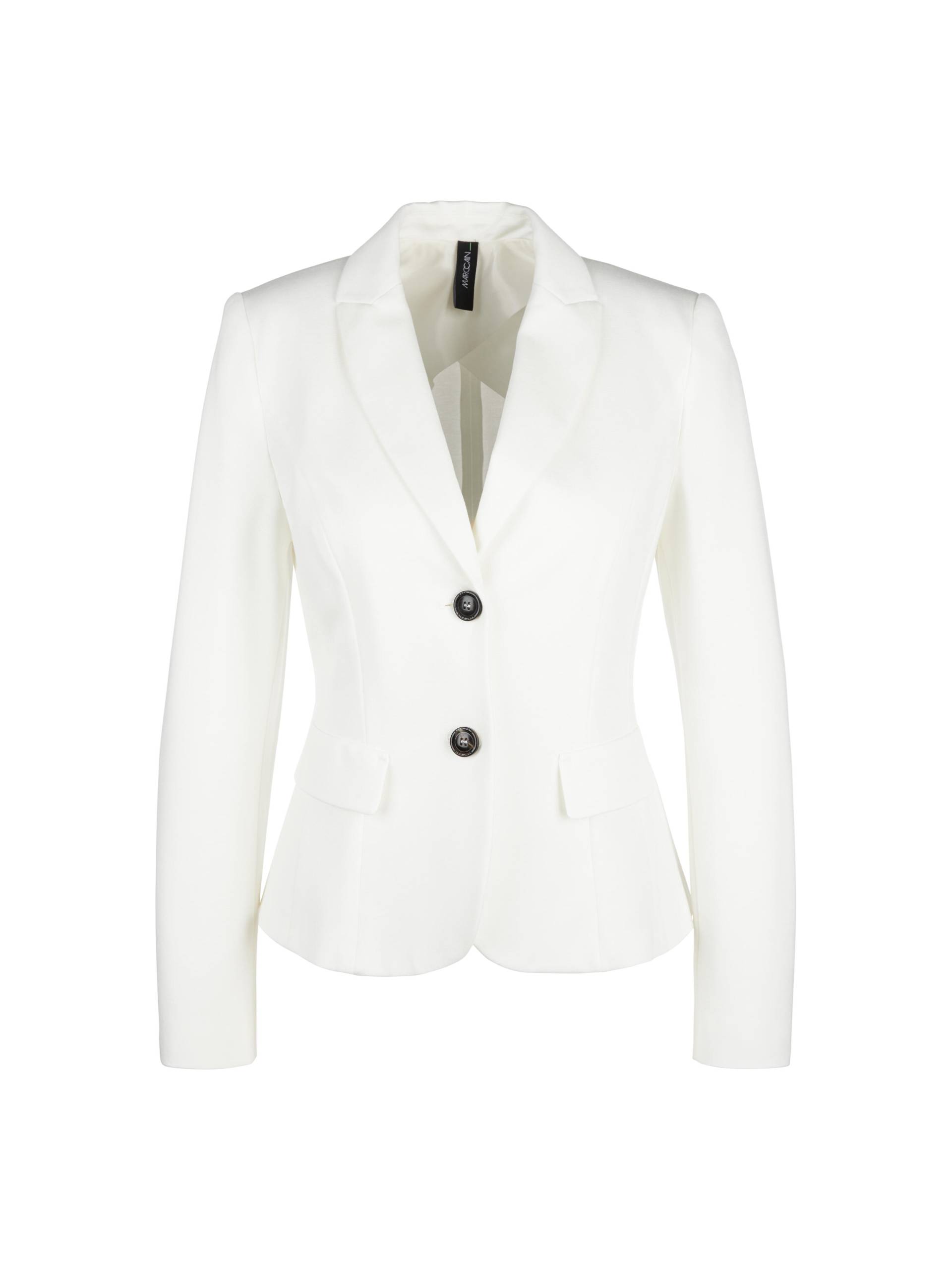 Marc Cain Essentials - Melierter Blazer off-white - Gr. - 42 von Marc Cain Essentials