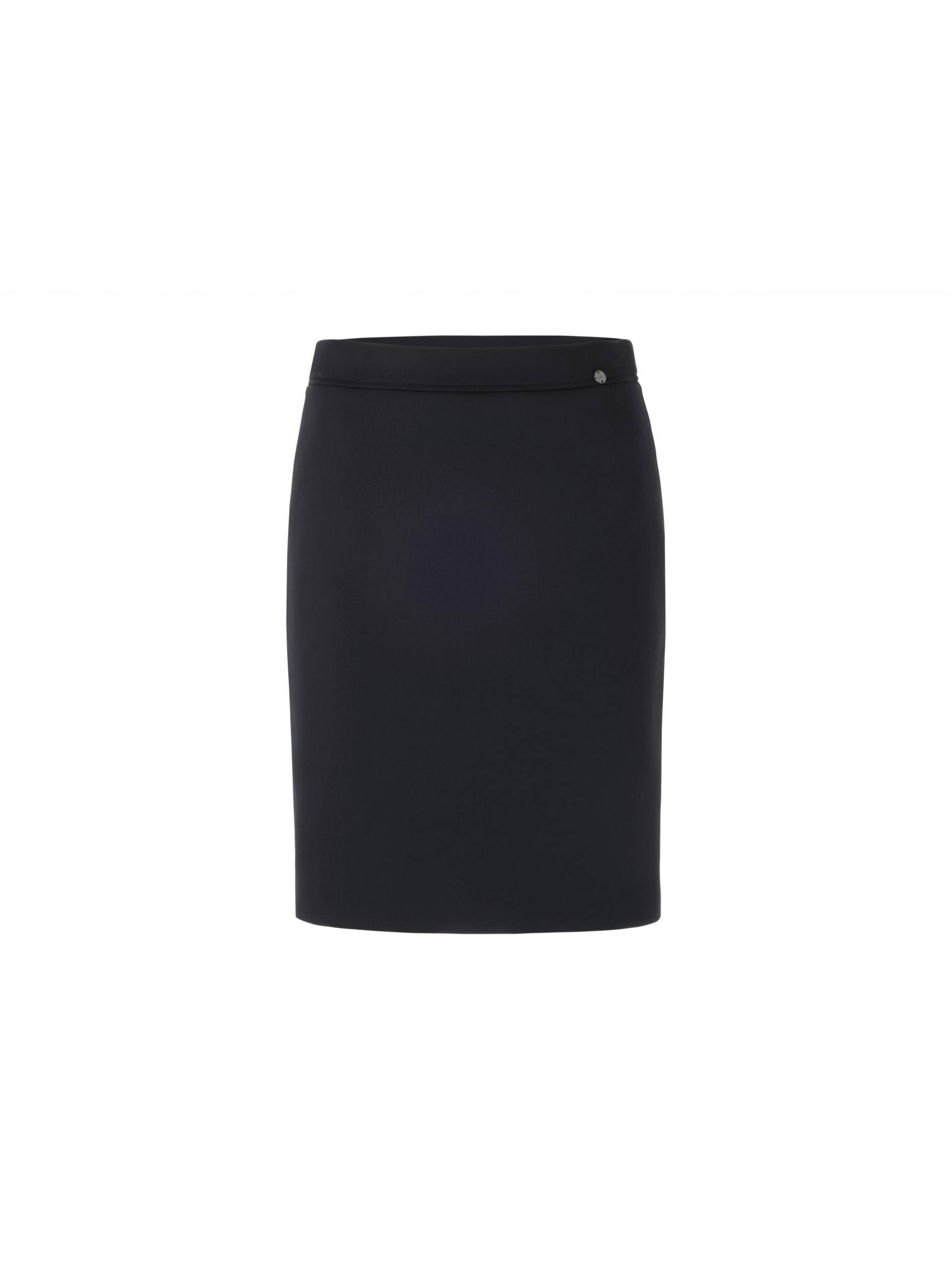 Marc Cain Essentials - Rock aus Stretchjersey midnight blue - Gr. - 38 von Marc Cain Essentials
