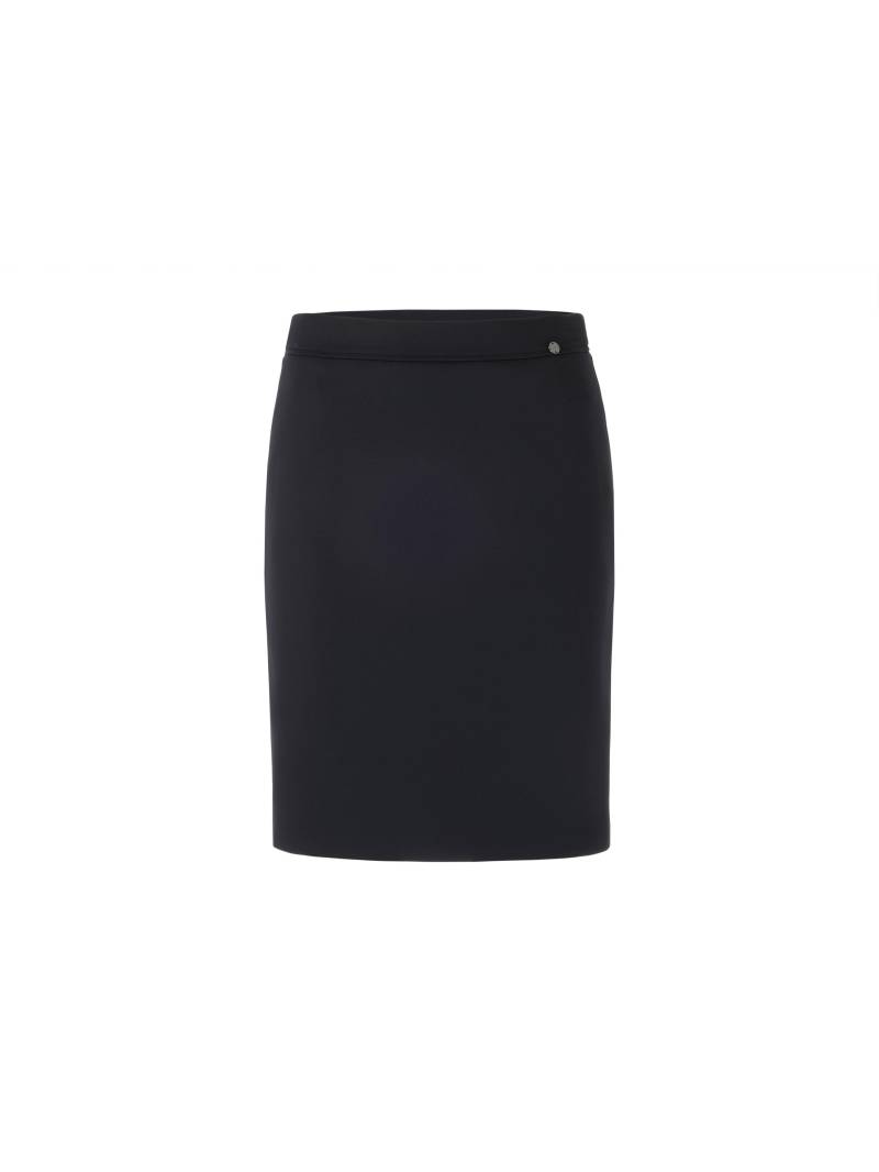 Marc Cain Essentials - Rock aus Stretchjersey midnight blue - Gr. - 38 von Marc Cain Essentials
