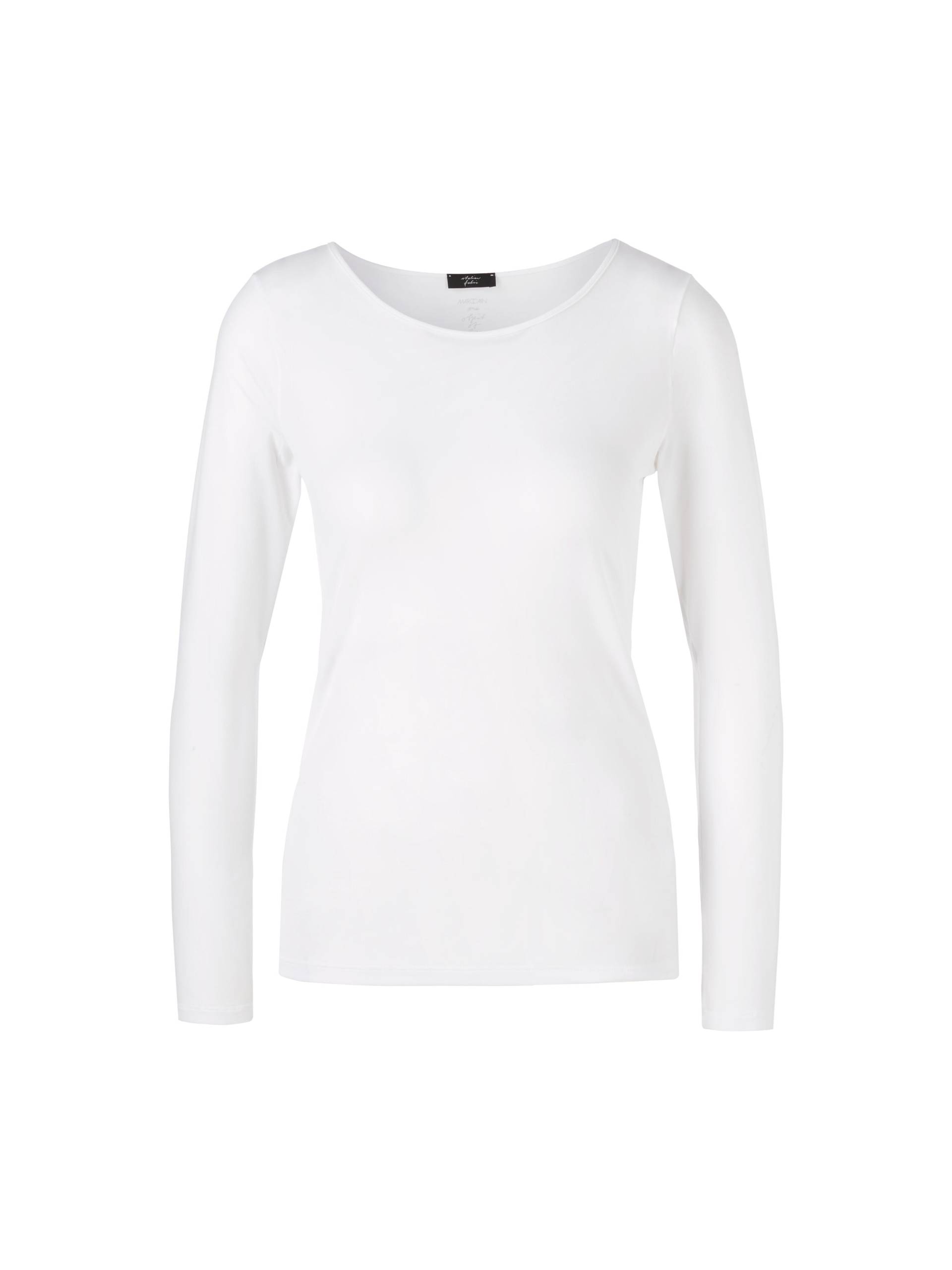 Marc Cain Essentials - Zartes Longsleeve white - Gr. - 38 von Marc Cain Essentials