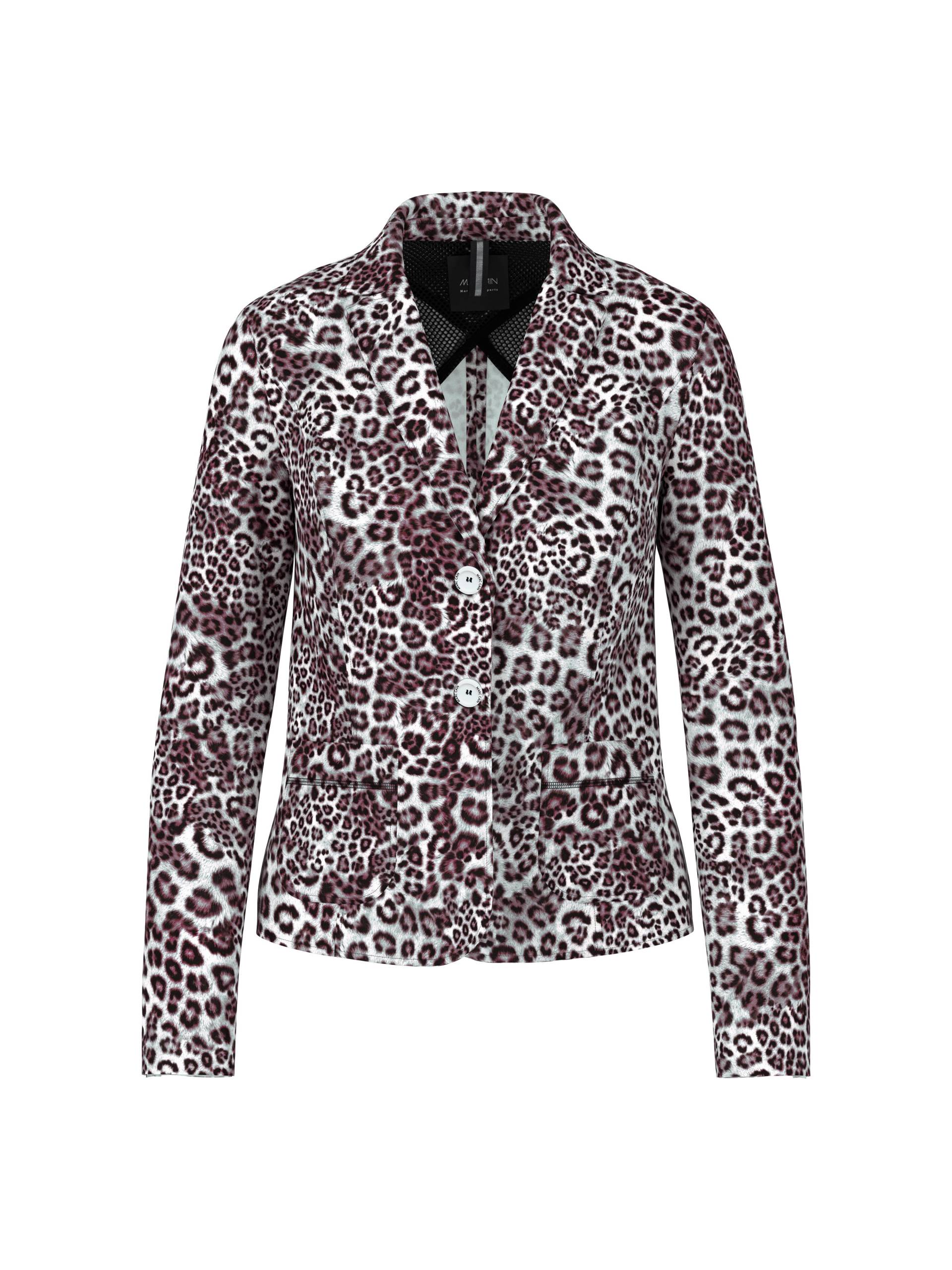Marc Cain Sports - Blazer mit Leo Print rhododendron - Gr. - 40 von Marc Cain Sports