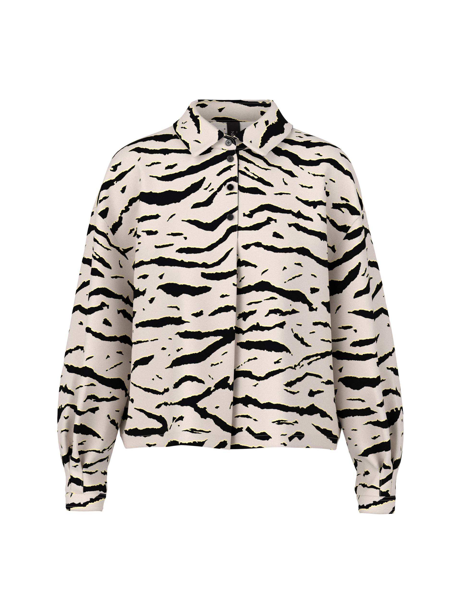 Marc Cain Sports - Bluse mit Print Rethink Together magnolia - Gr. - 40 von Marc Cain Sports