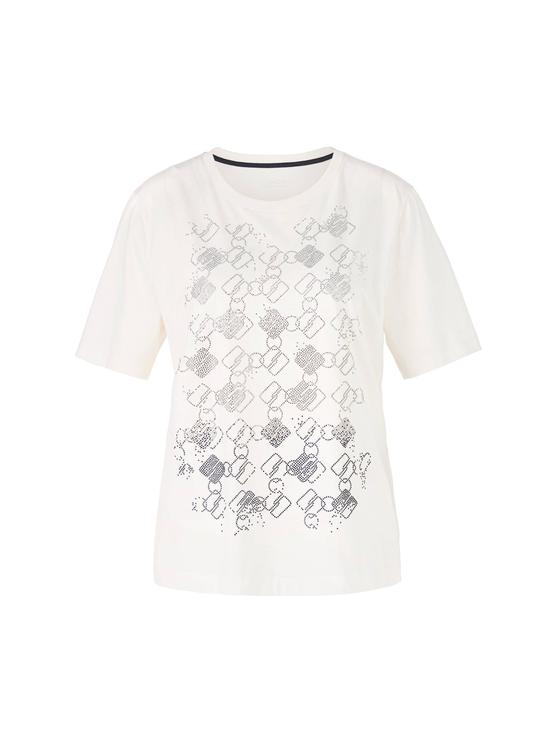 Marc Cain Sports - Funkelndes T-Shirt Rethink Together off-white - Gr. - 42 von Marc Cain Sports