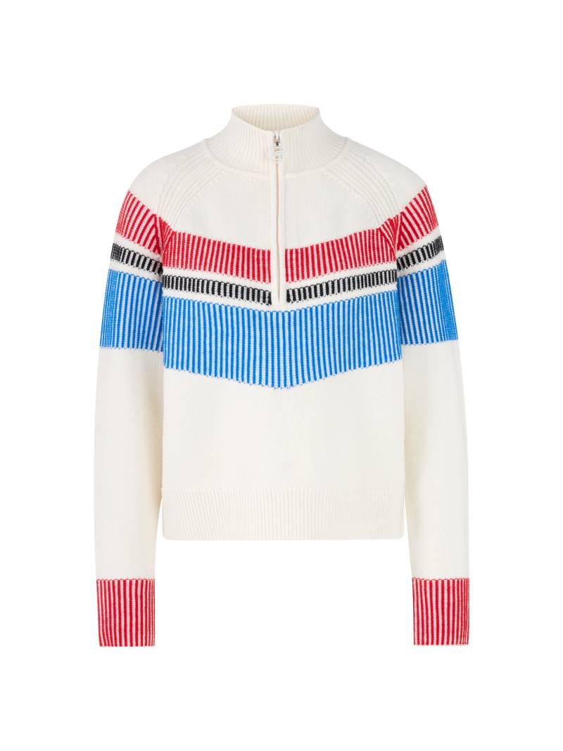 Marc Cain Sports - Grobstrickpullover aus reiner Wolle off-white - Gr. - 38 von Marc Cain Sports