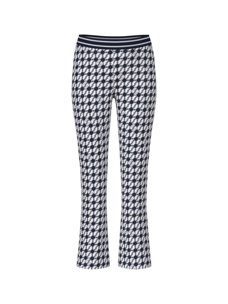 Marc Cain Sports - Hose FREDERICA mit Print navy - Gr. - 42 von Marc Cain Sports