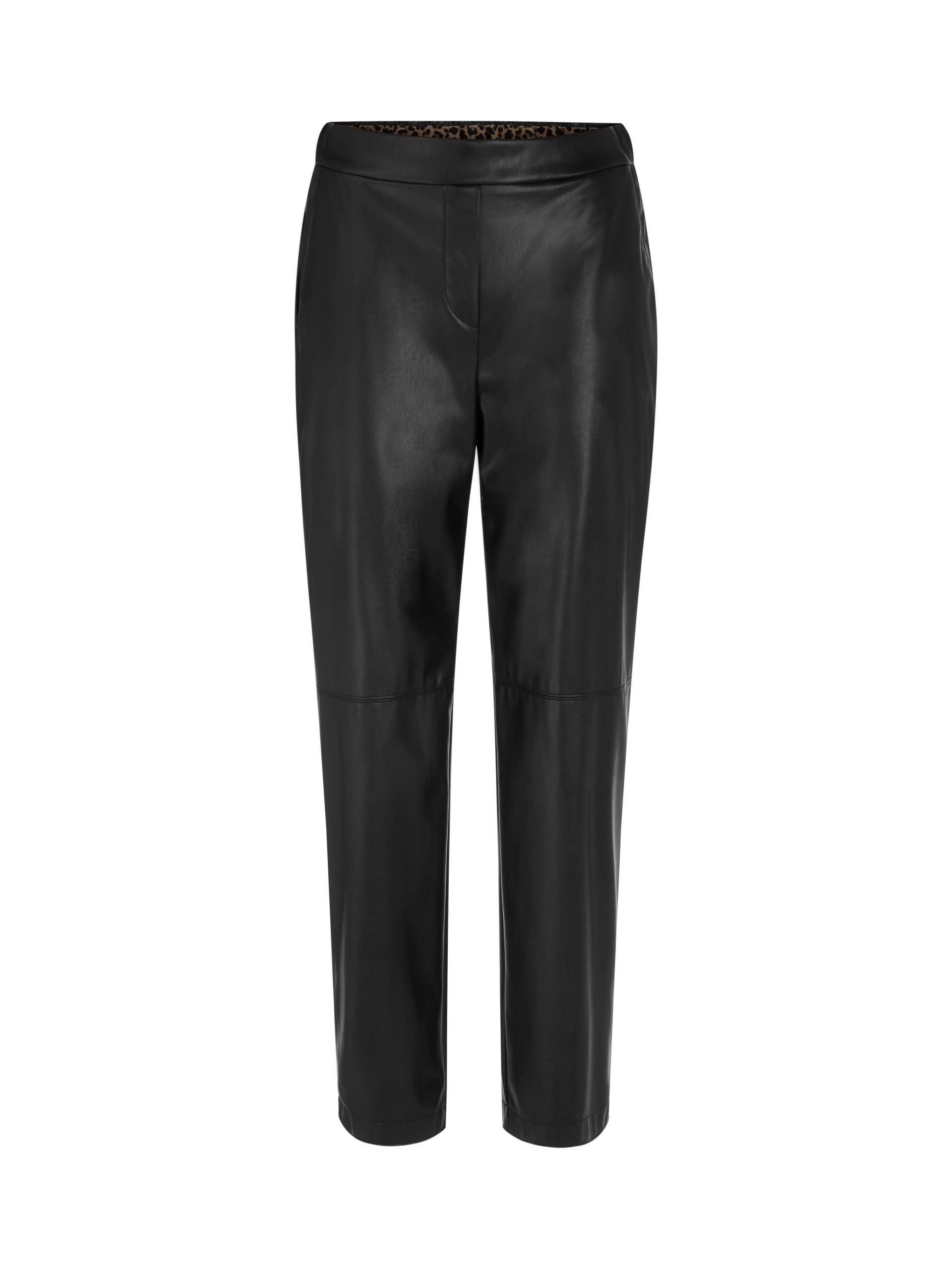 Marc Cain Sports - Hose RANCHI aus Kunstleder black - Gr. - 42 von Marc Cain Sports