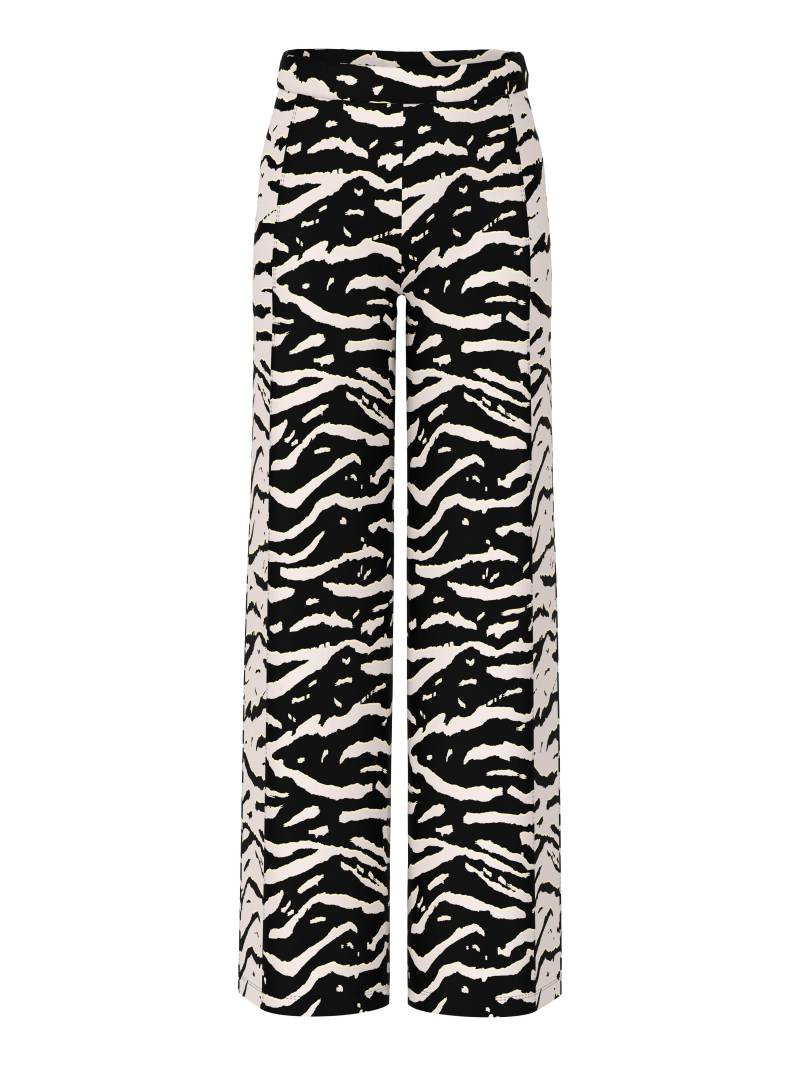 Marc Cain Sports - Hose WELKOM mit Animal Print black - Gr. - 36 von Marc Cain Sports