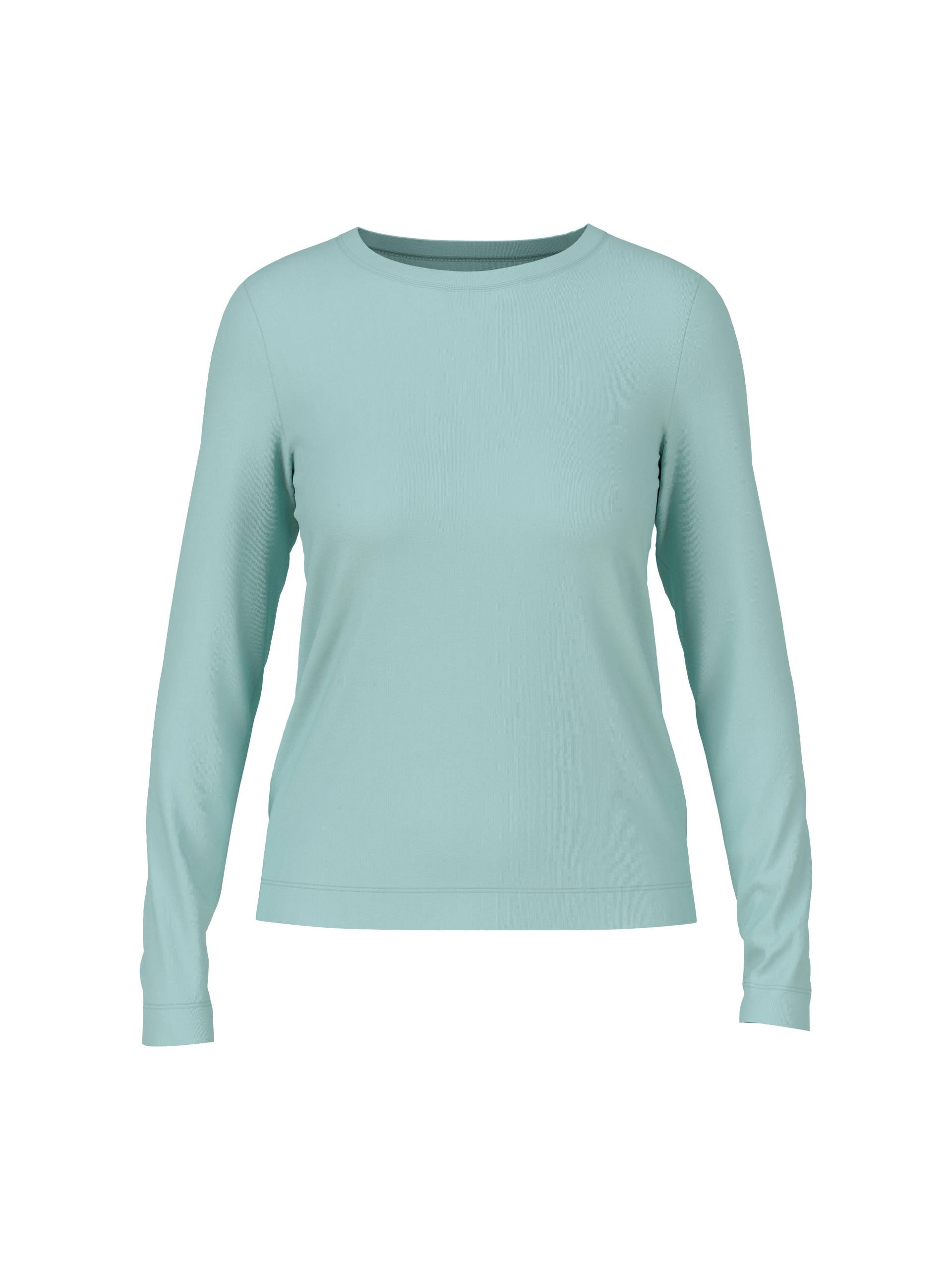 Marc Cain Sports - Klassisches Langarmshirt unifarben - Gr. - 40 von Marc Cain Sports