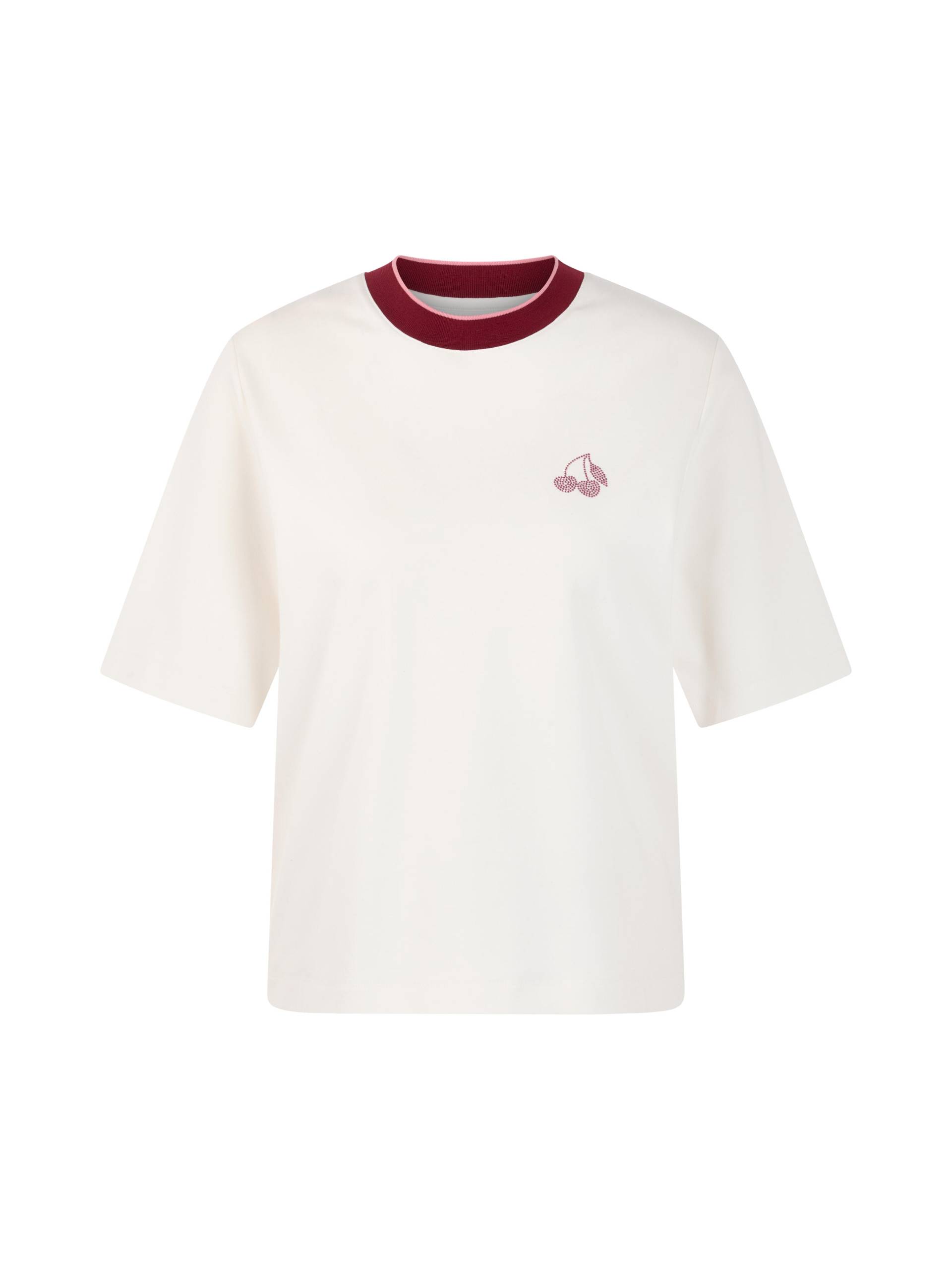 Marc Cain Sports - Klassisches T-Shirt off-white - Gr. - 38 von Marc Cain Sports