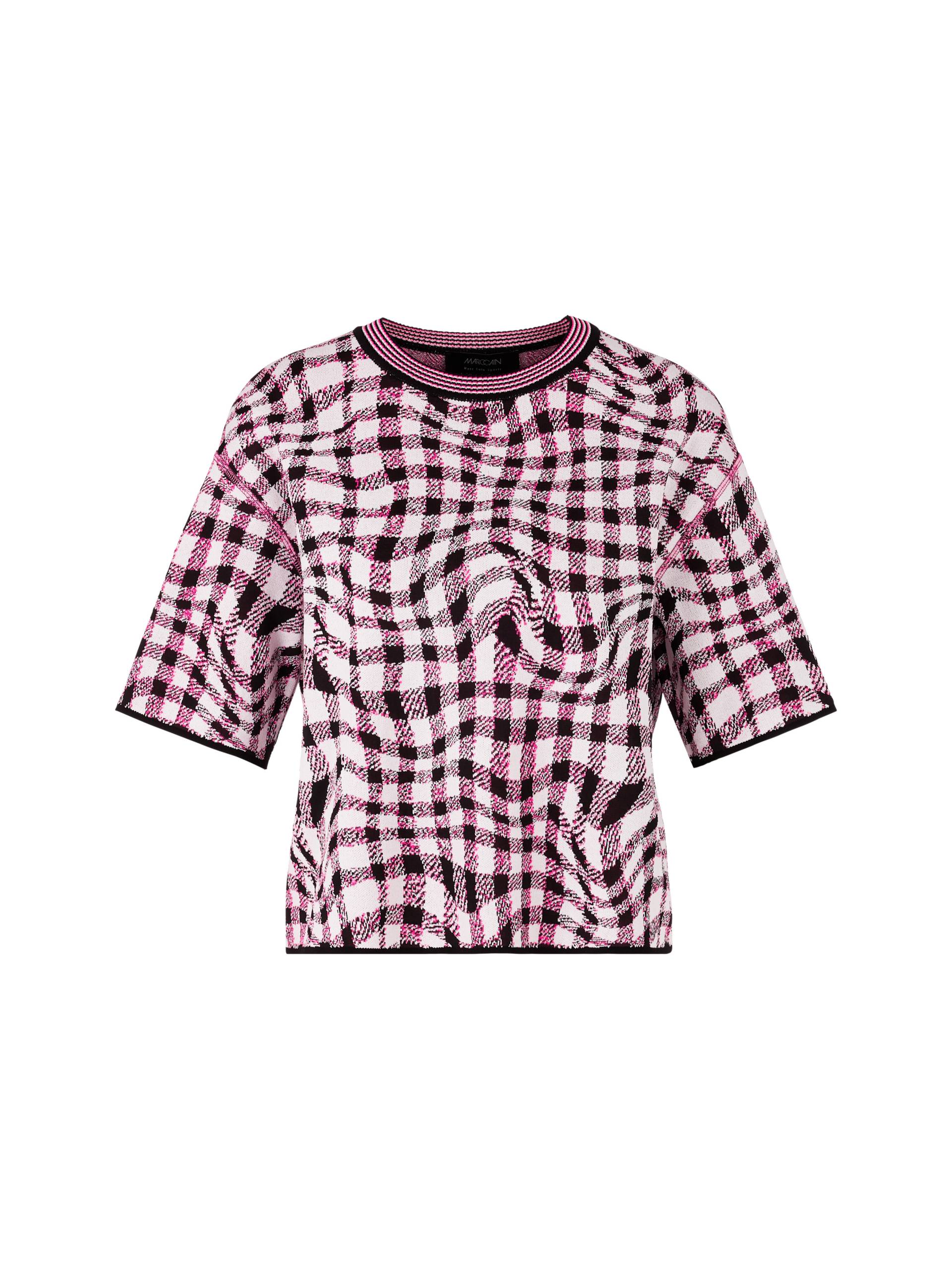 Marc Cain Sports - Kurzarm Pullover Knitted in Germany soft lilac new - Gr. - 40 von Marc Cain Sports