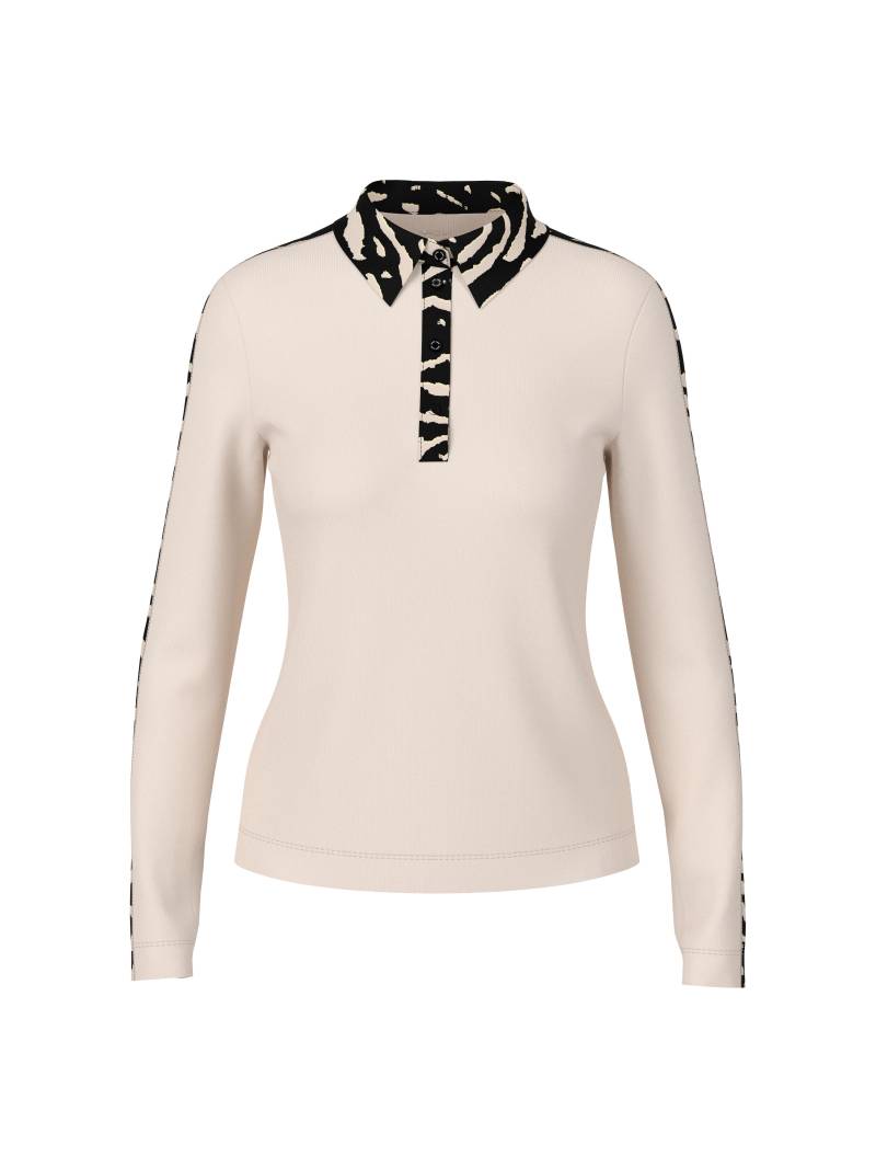 Marc Cain Sports - Langarmshirt mit Animal Details black - Gr. - 42 von Marc Cain Sports