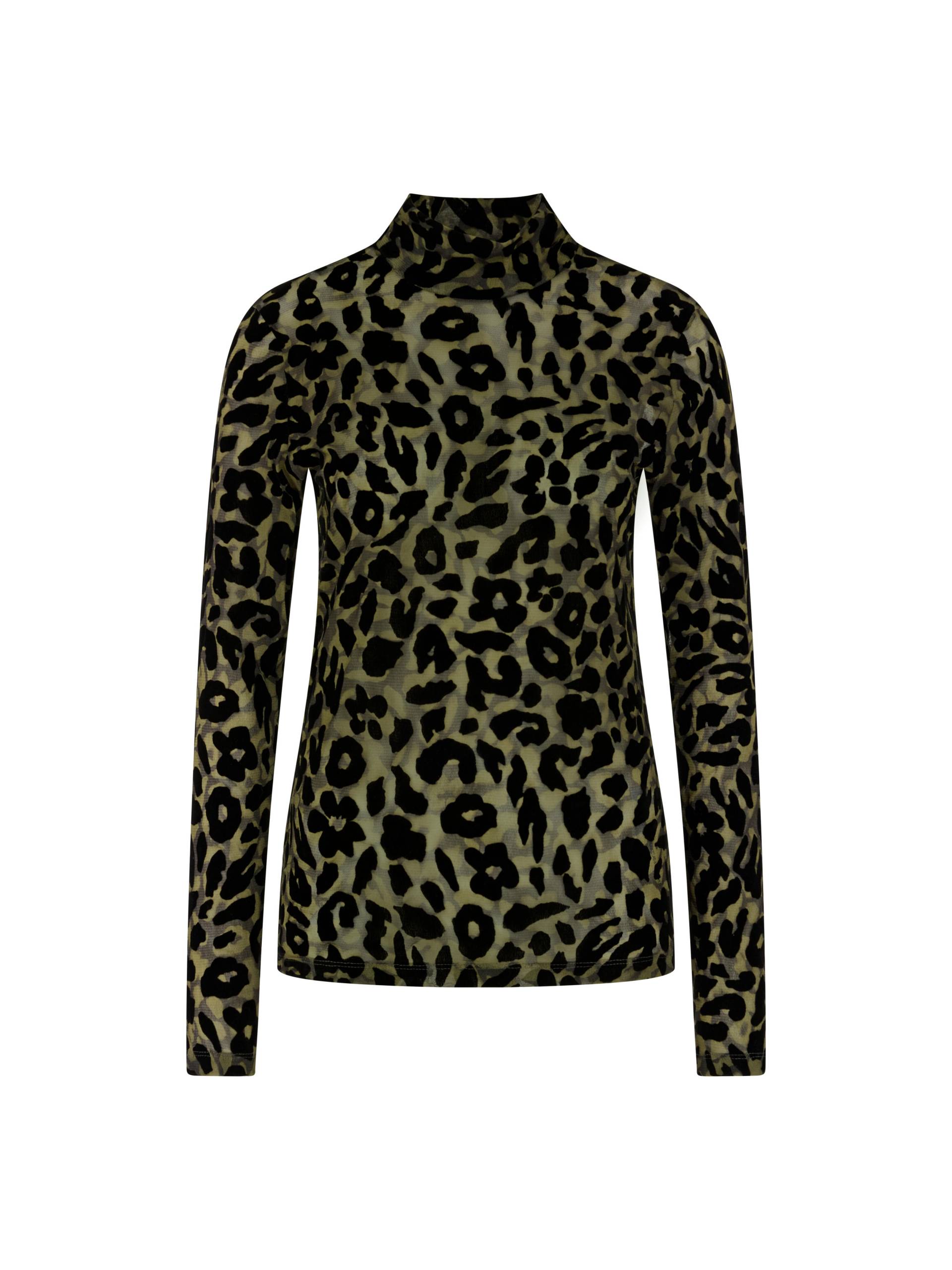 Marc Cain Sports - Longsleeve aus Netz olive drab - Gr. - 38 von Marc Cain Sports