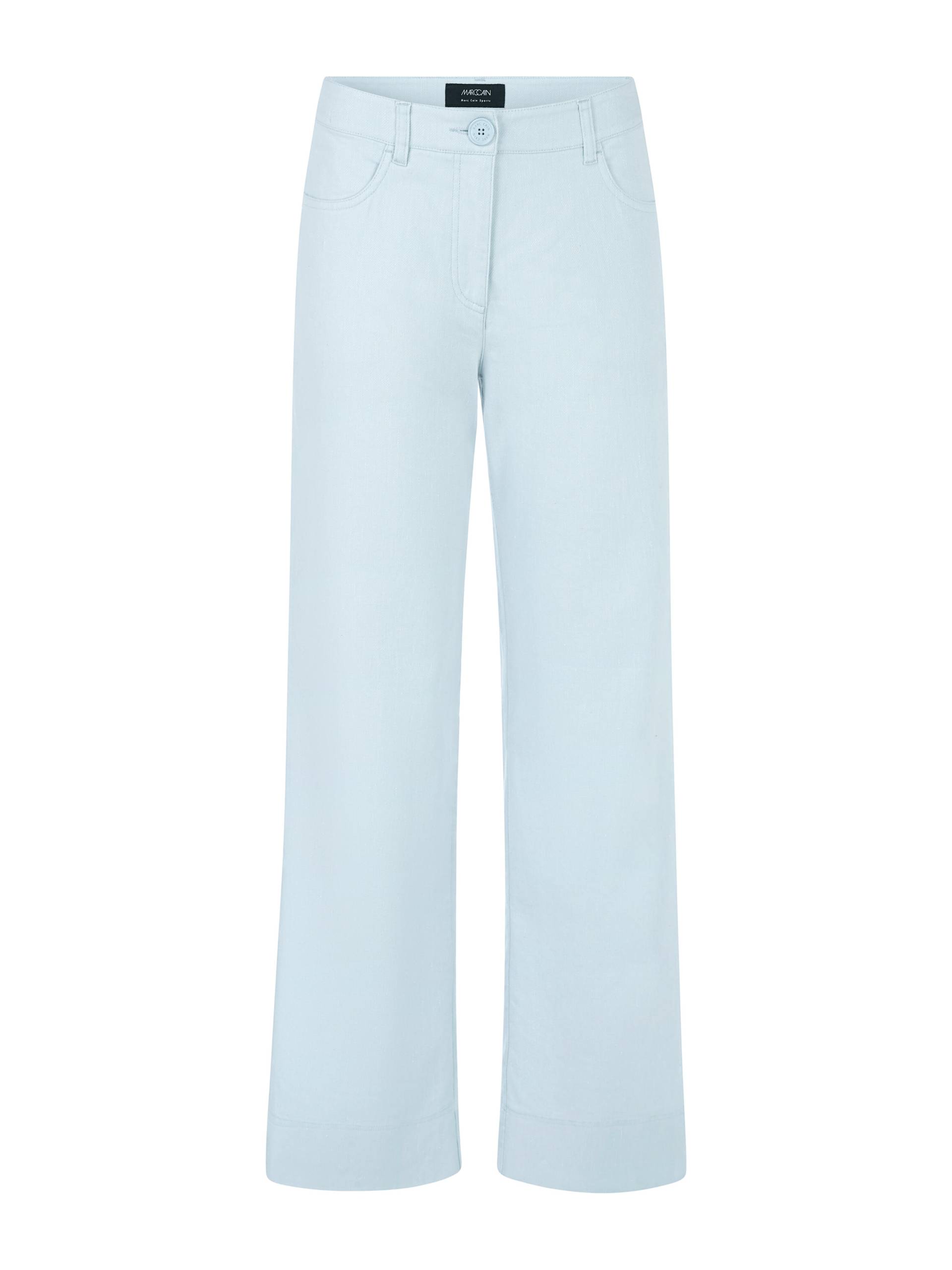 Marc Cain Sports - Modell FAID im Leinen-Mix soft sky blue - Gr. - 36 von Marc Cain Sports